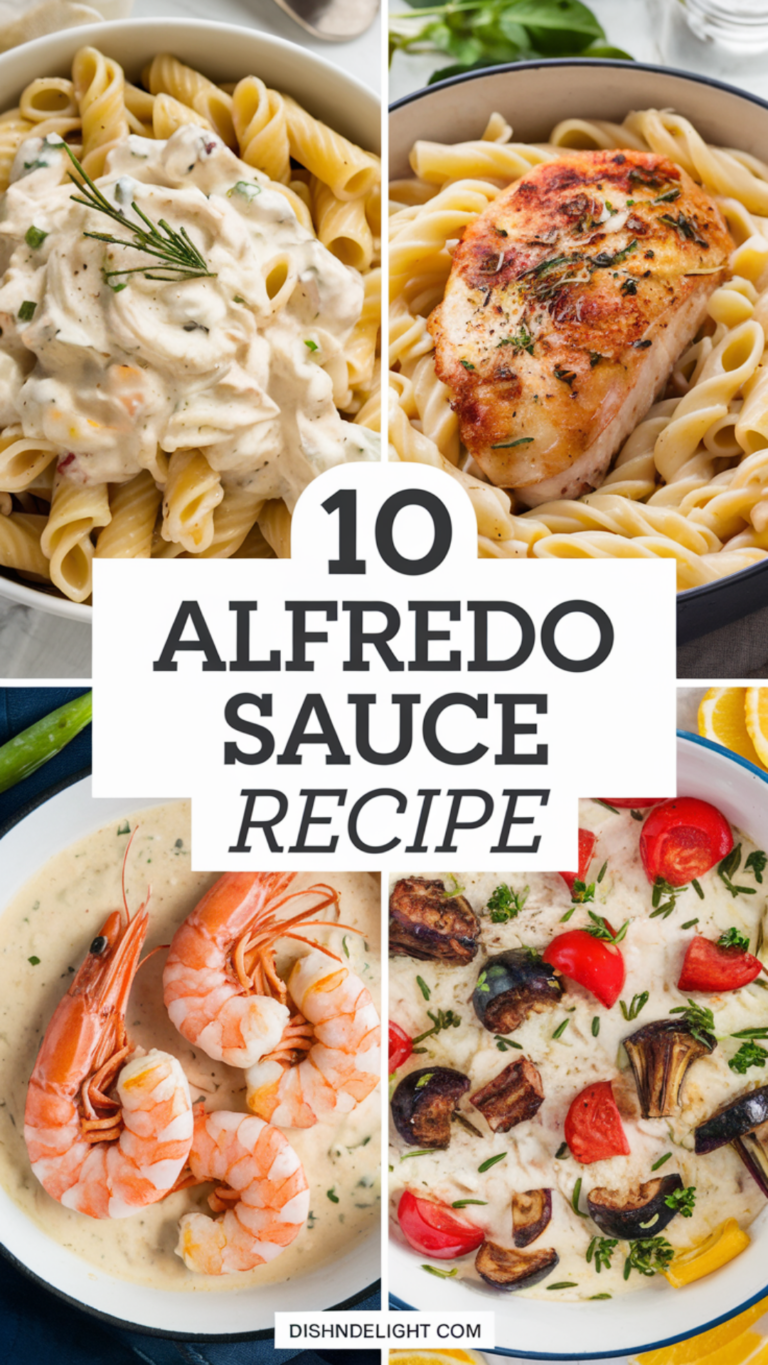 10 Alfredo Sauce Recipe