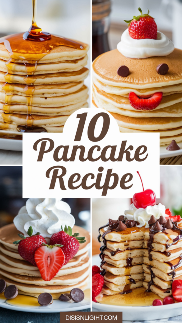 10 Pancake Recipe 10 Pancake Recipe
