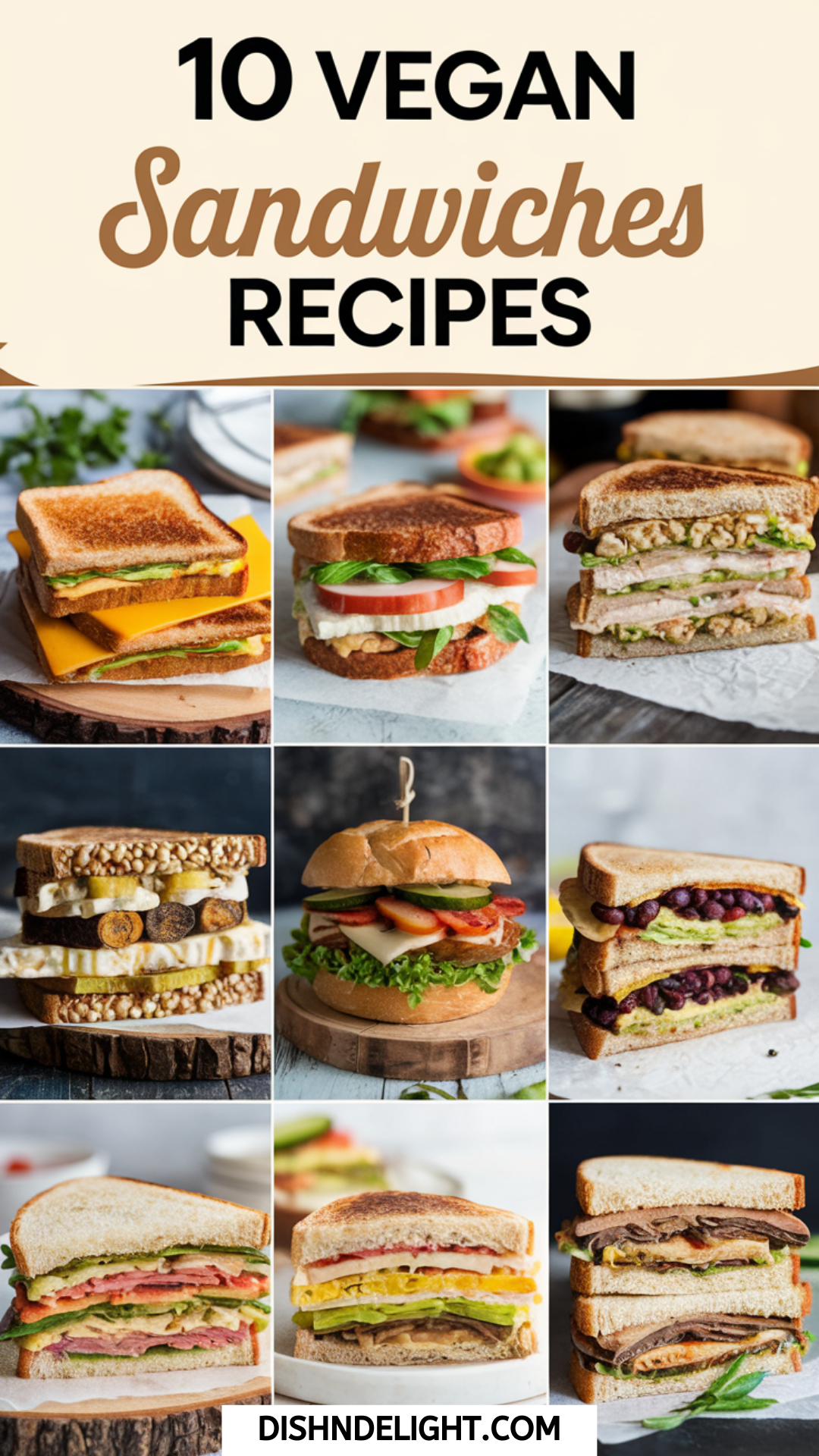 10 Vegan Sandwiches