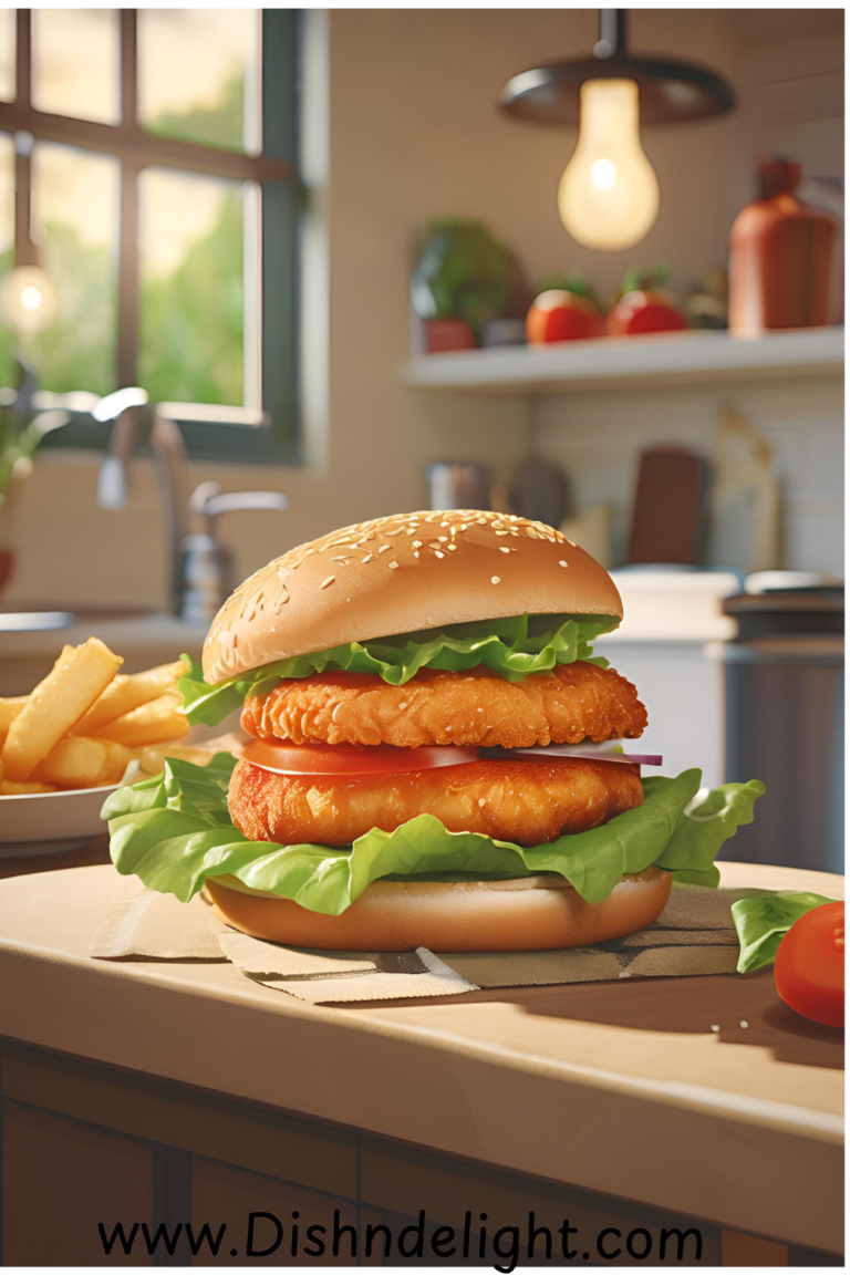 Mccrispy Chicken Burger Mcdonalds Recipe