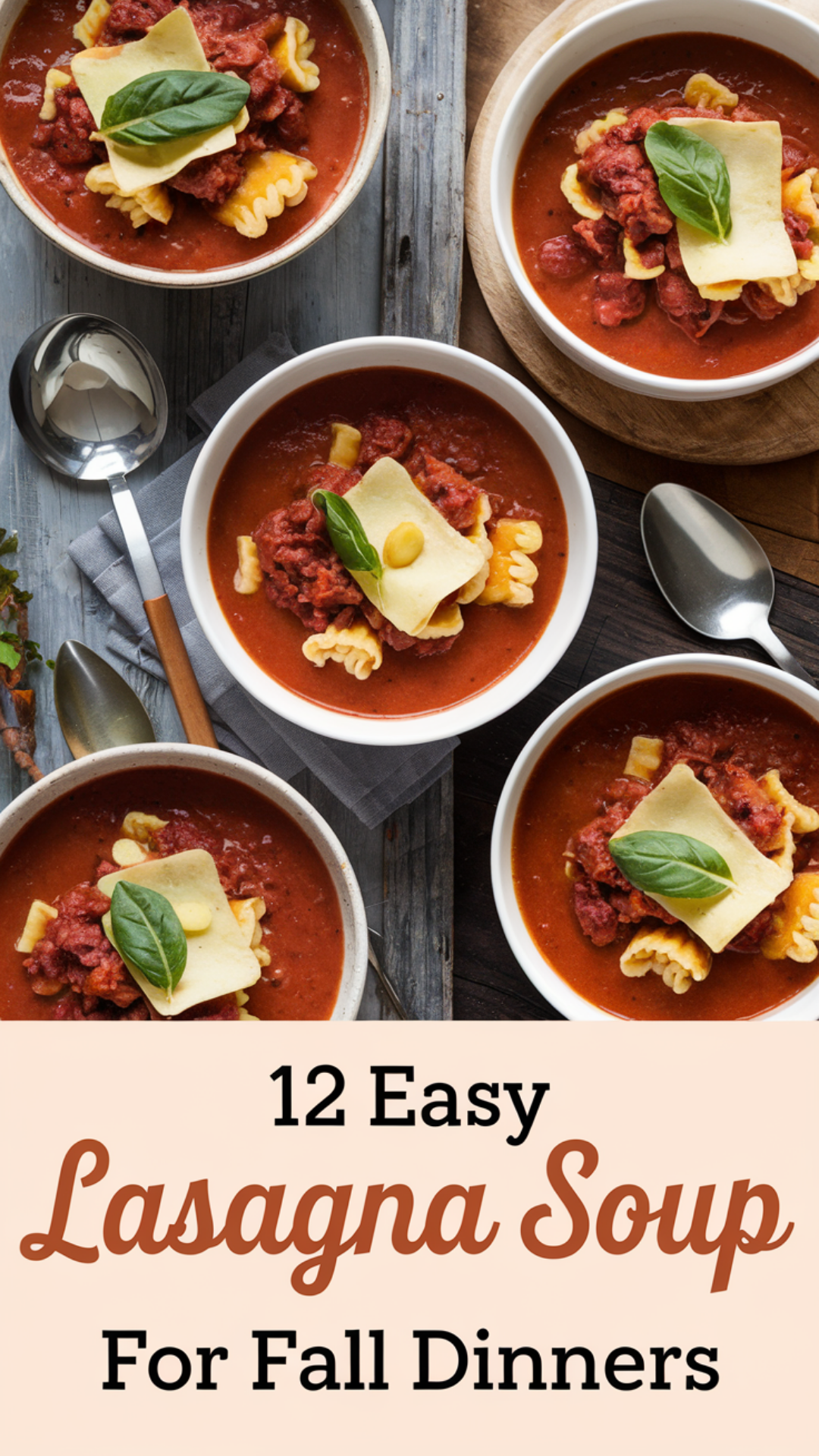 12 Easy Lasagna Soup for Fall Dinners 12 Easy Lasagna Soup for Fall Dinners