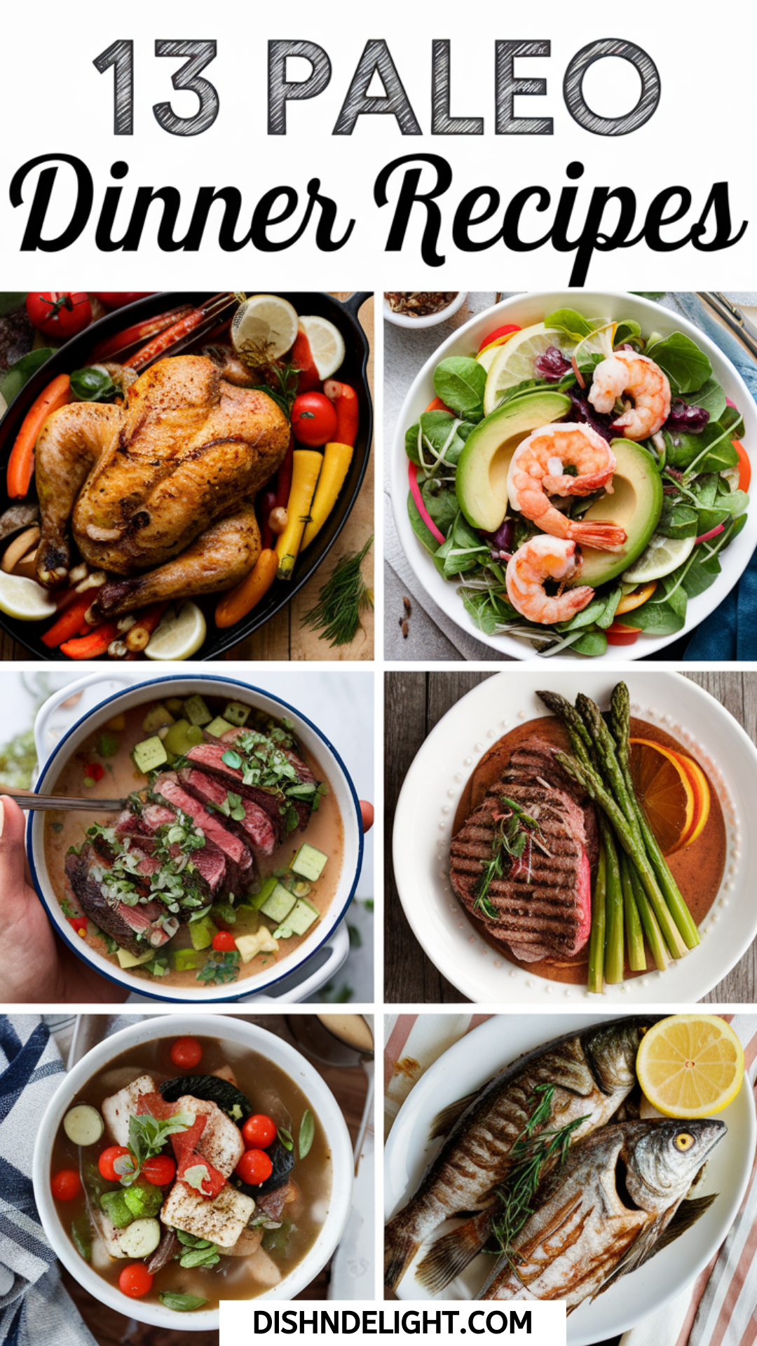 13 Paleo Dinner Recipes