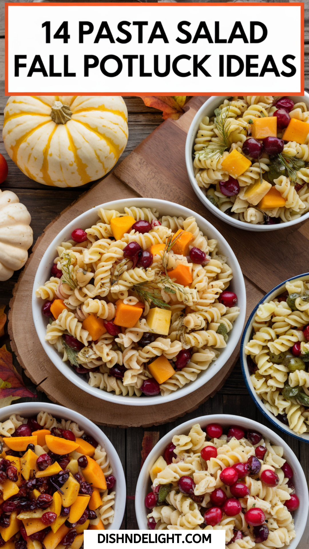 14 Pasta Salad Fall Potluck Ideas