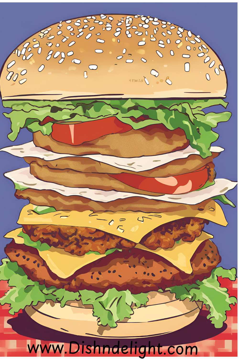 Mcdonalds big mac chicken burger recipe dishndelight