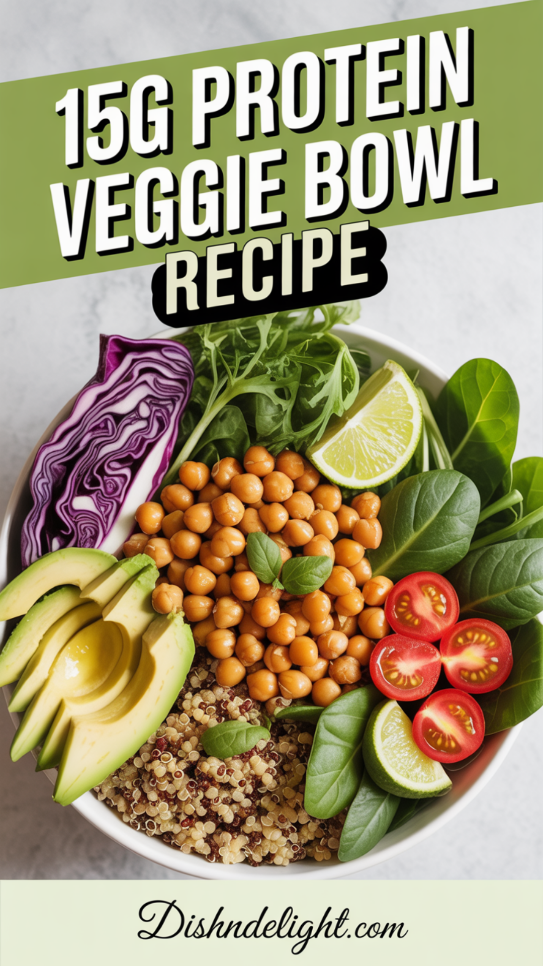 15g Protein Veggie Bowl Recipe 15g Protein Veggie Bowl Recipe