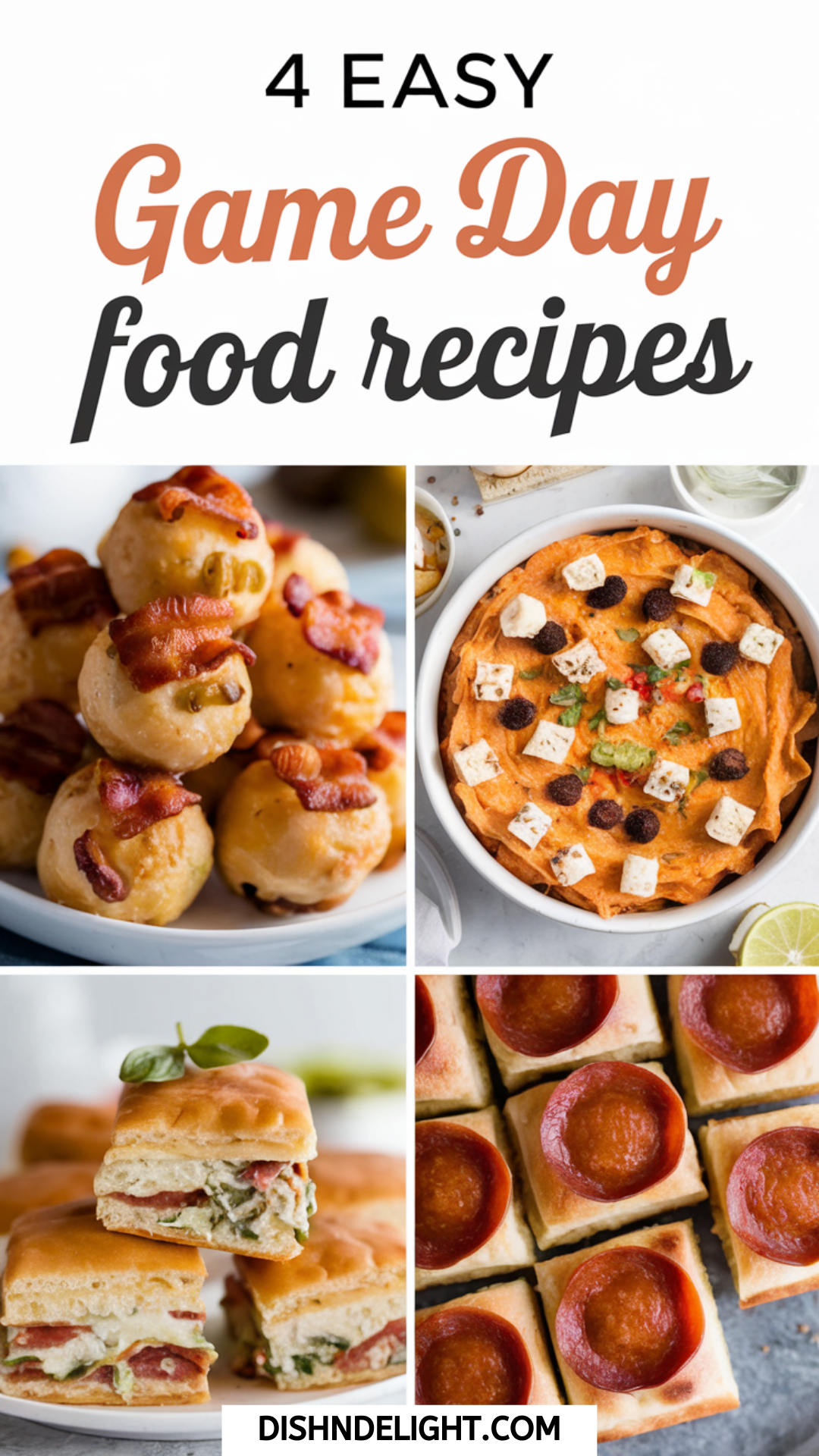 4 Easy Game Day Food Recipes 4 Easy Game Day Food Recipes