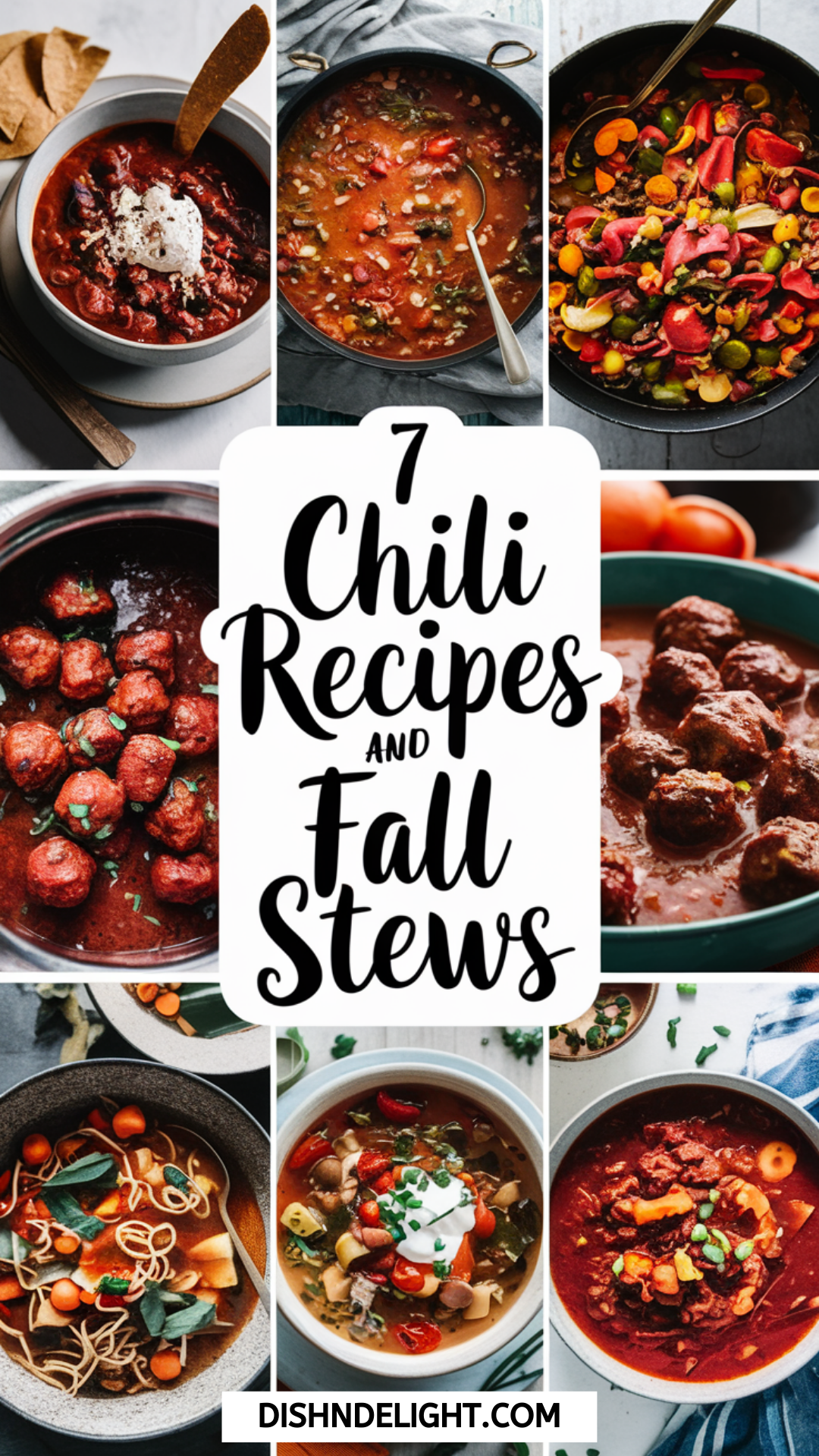 7 Chili Recipe and Fall Stews