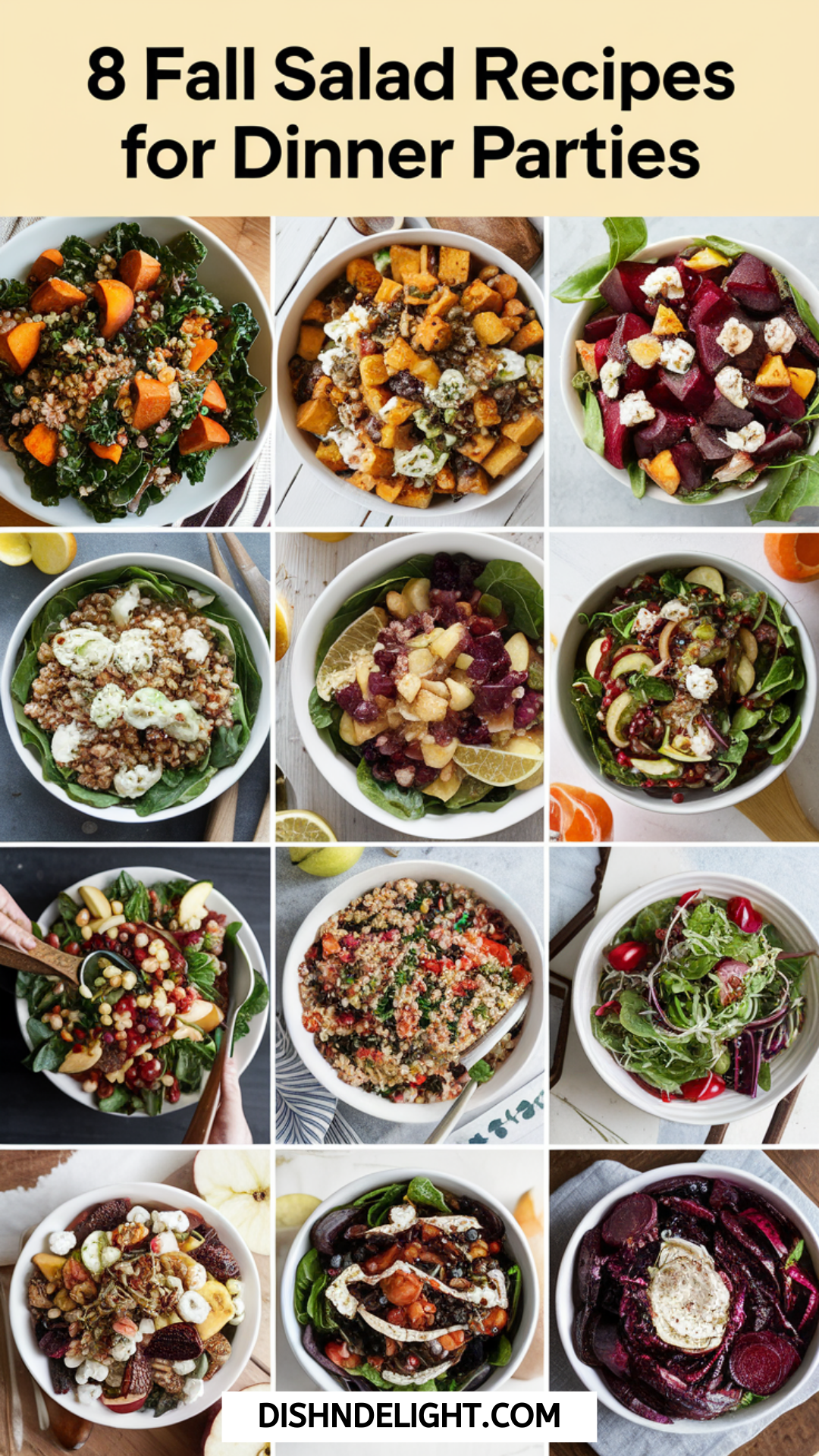 8 Fall Salad Recipes for Dinner Parties