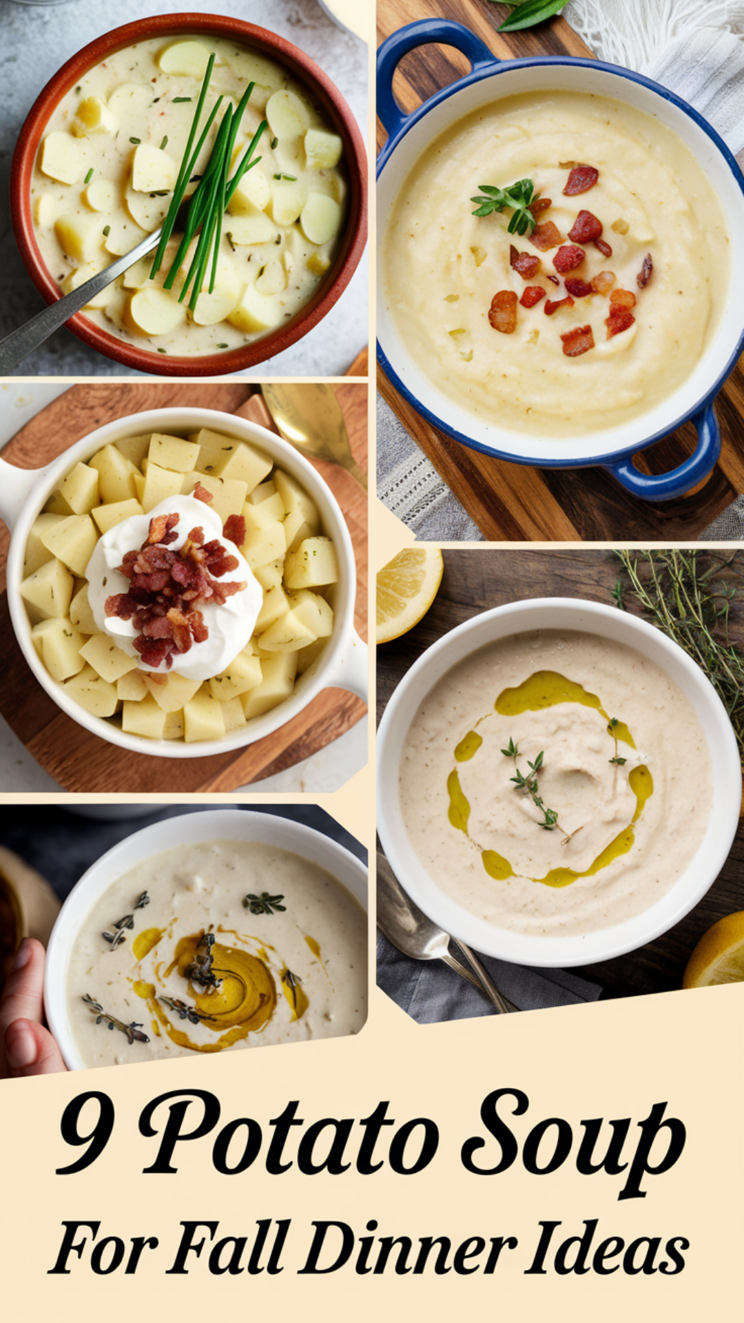 9 Potato Soup for Fall Dinner Ideas