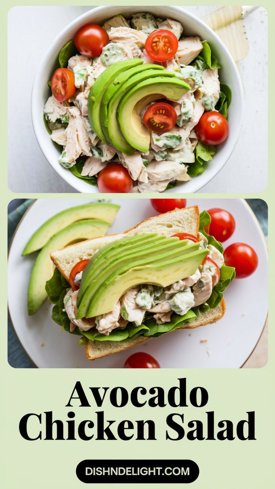 Avocado Chicken Salad Recipe