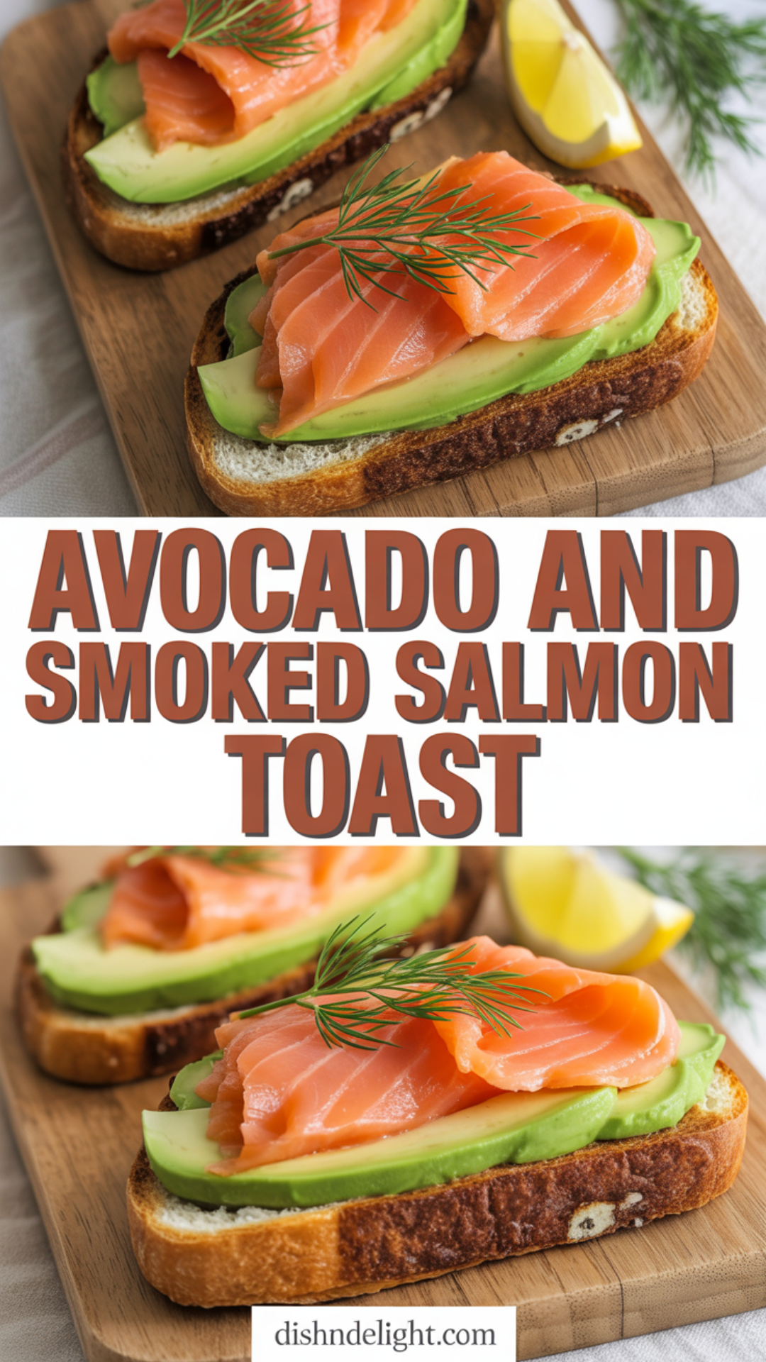 Avocado and Smoked Salmon Toast Recipe