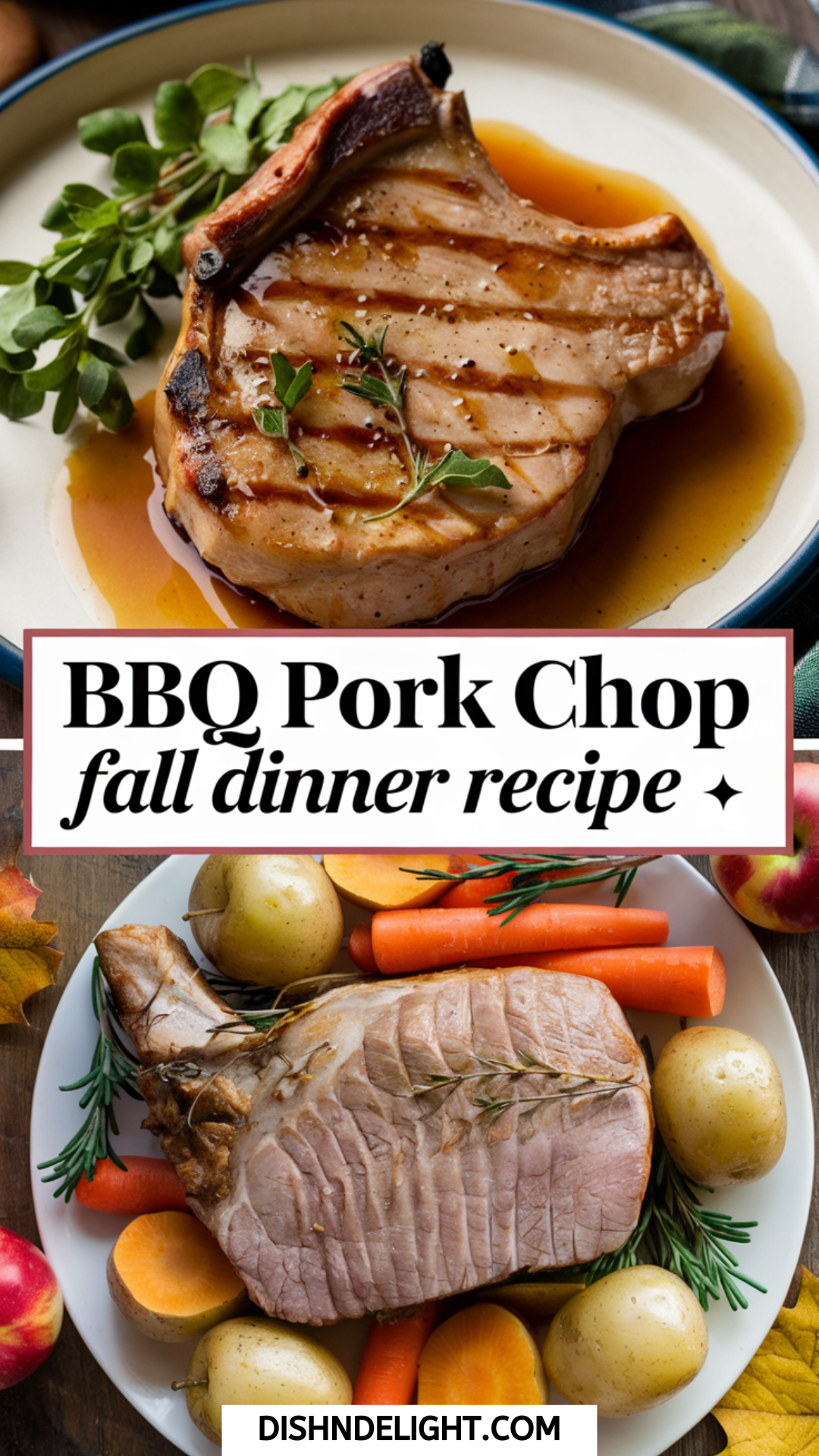 BBQ Pork Chop Fall Dinner Recipe