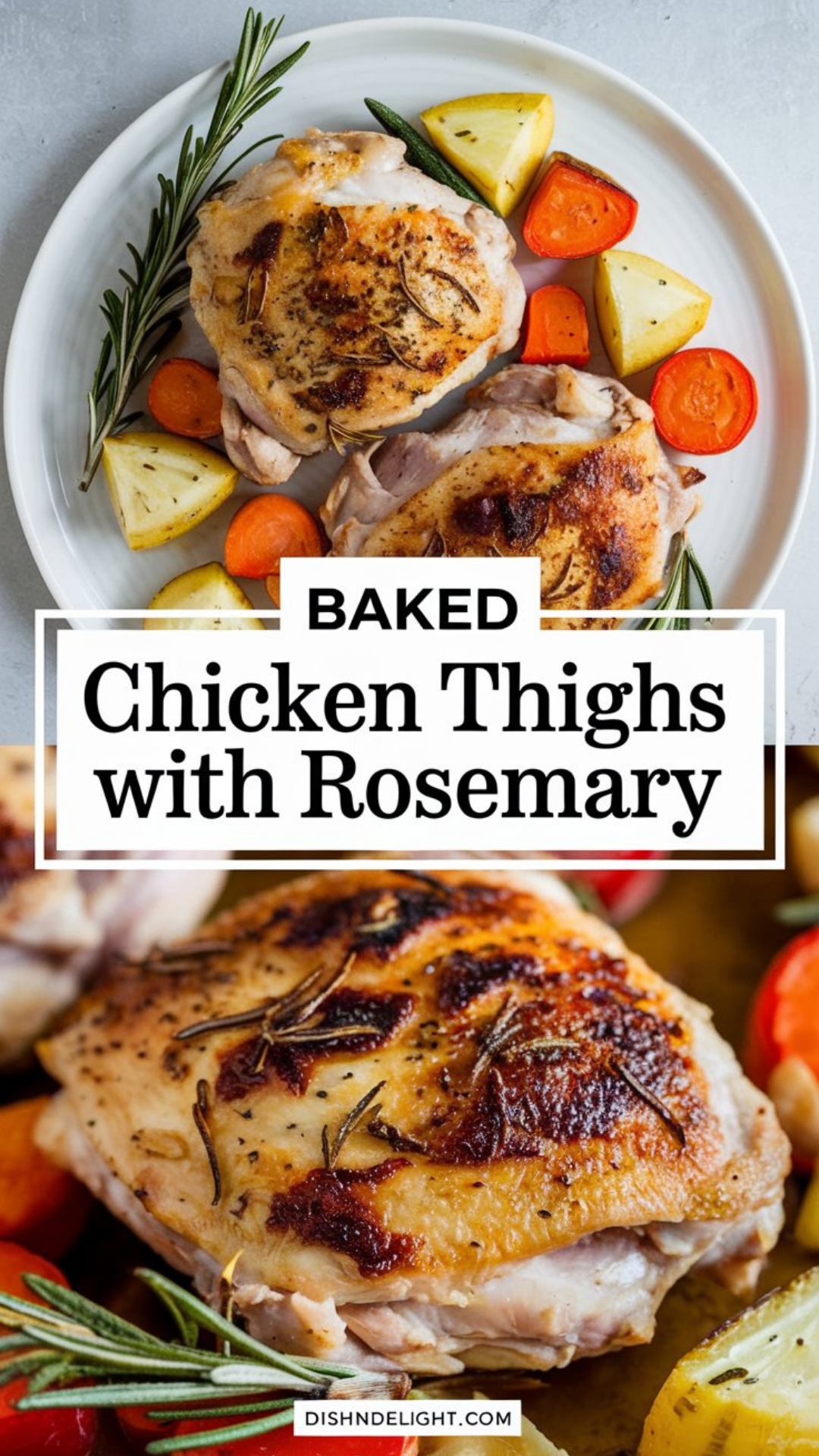 Baked Chicken Thighs with Rosemary Recipe Baked Chicken Thighs with Rosemary Recipe