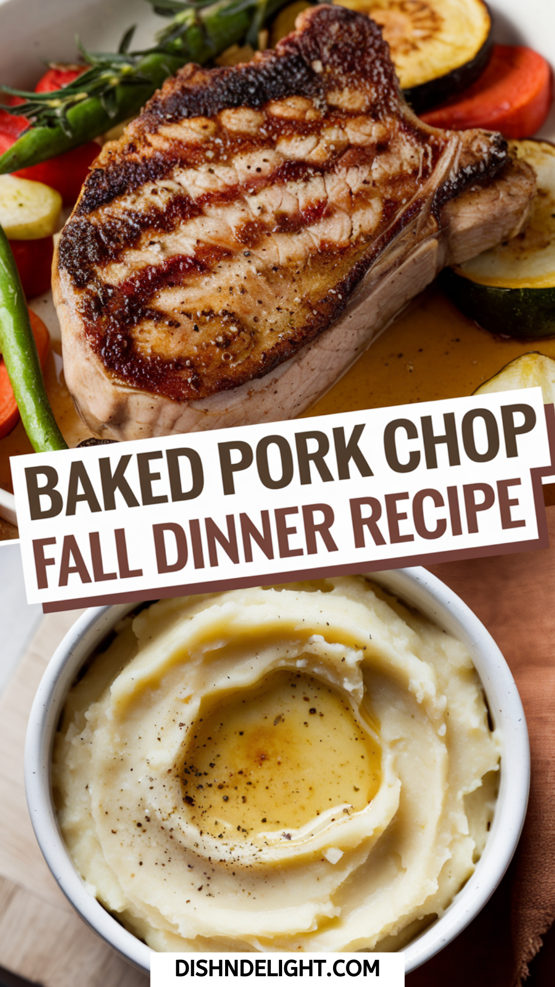 Baked Pork Chop Fall Dinner Recipe