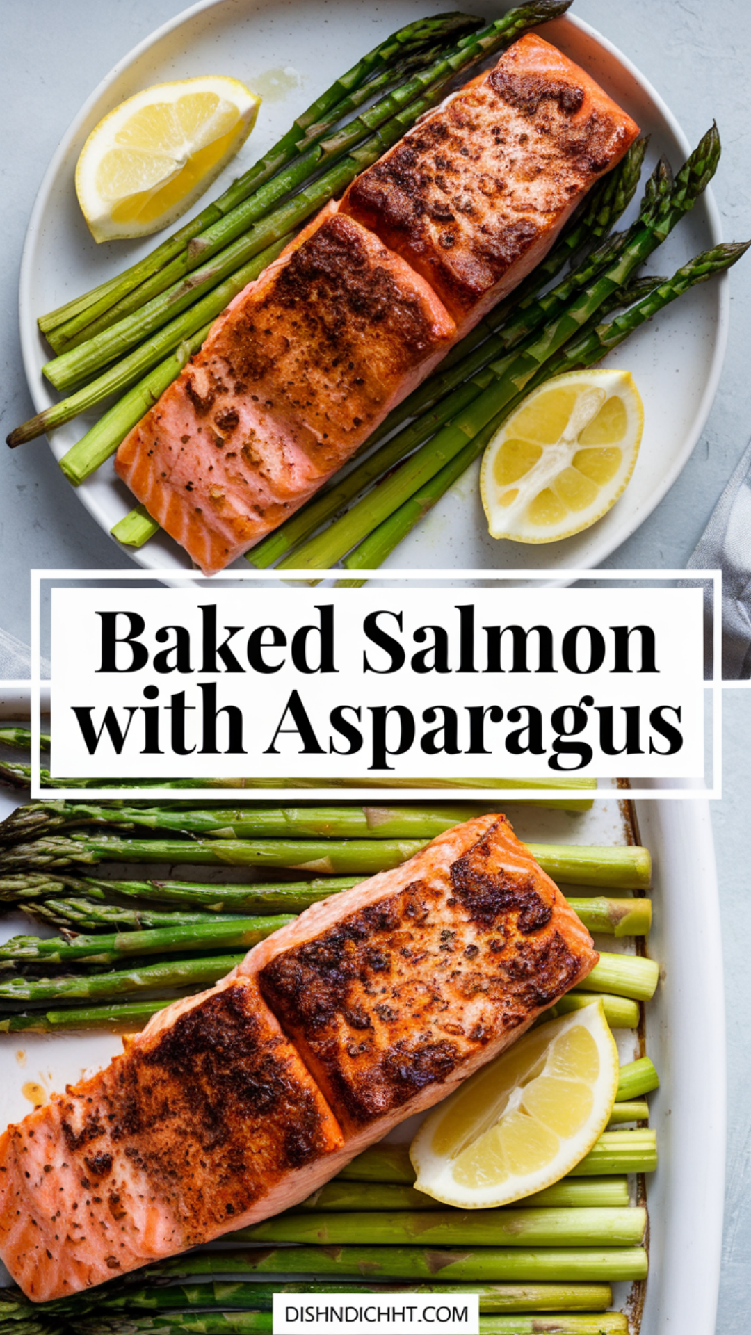 Baked Salmon with Asparagus Baked Salmon with Asparagus