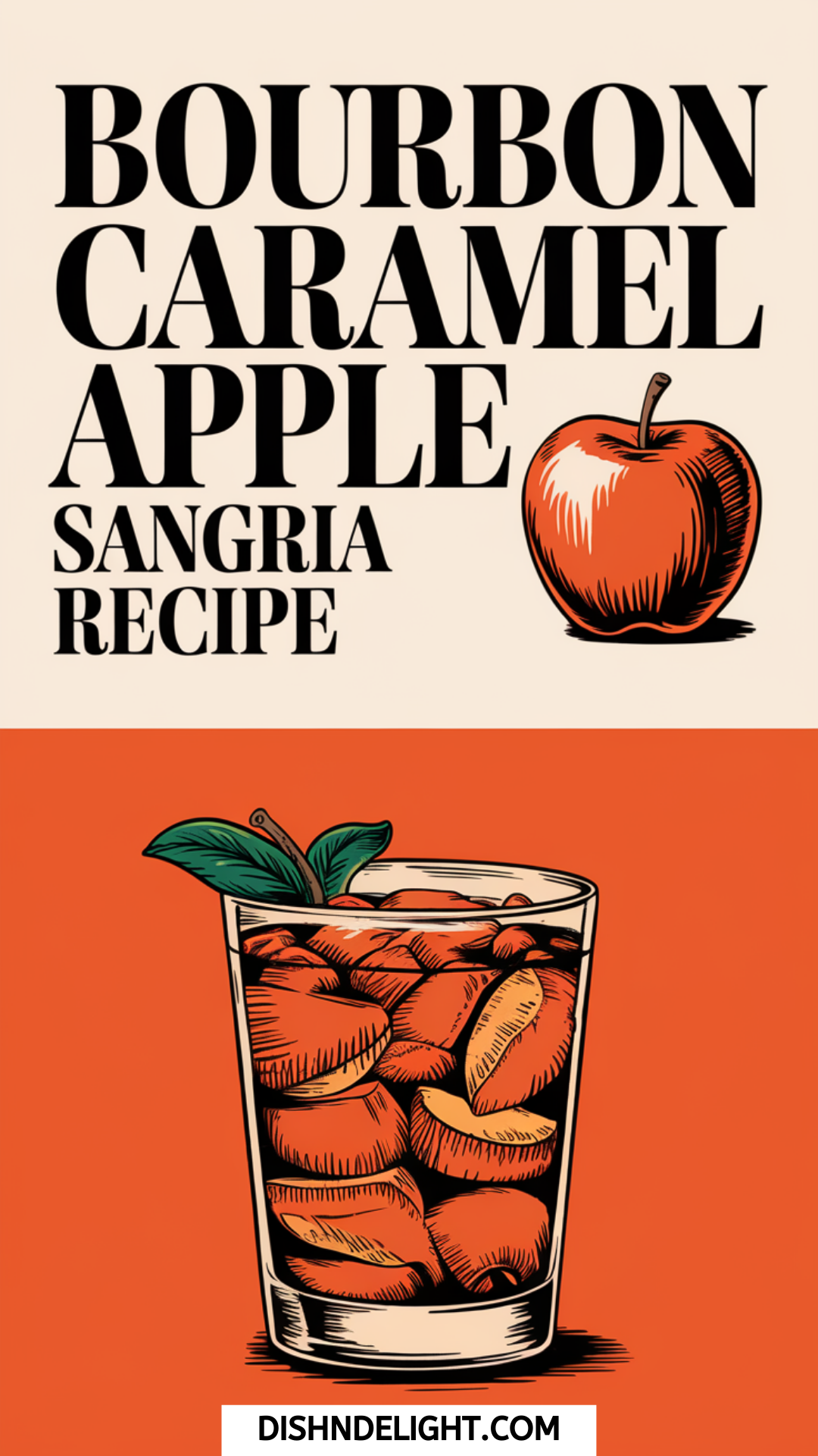 Bourbon Caramel Apple Sangria Recipe