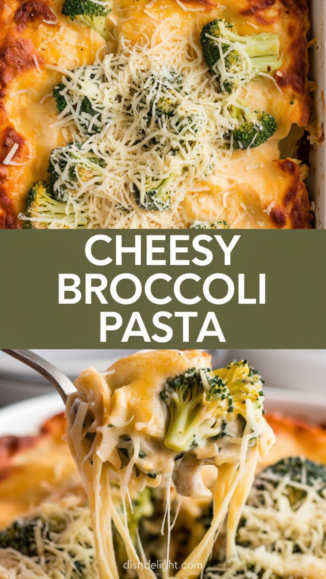 Cheesy Broccoli Pasta Recipe