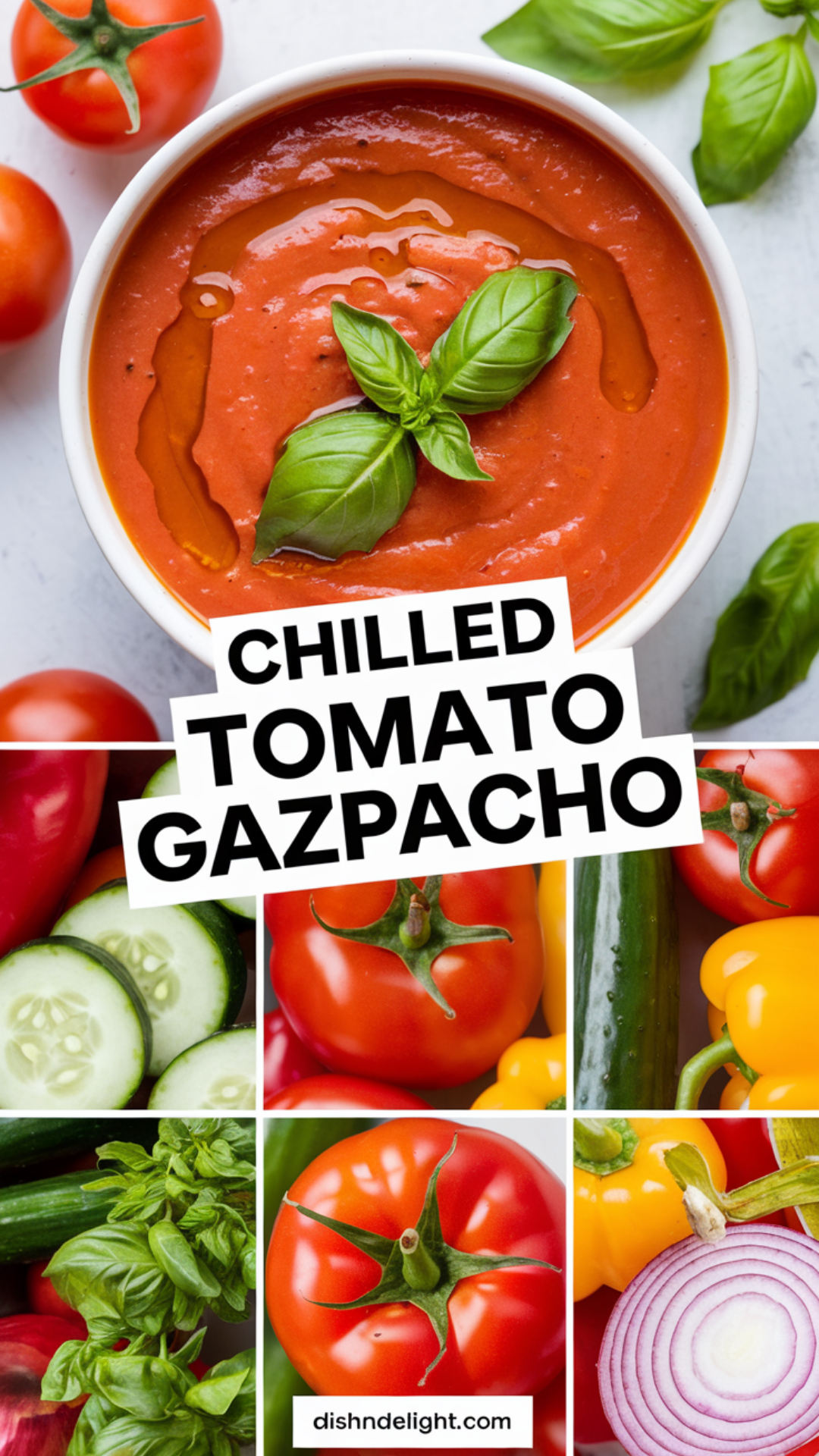 Chilled Tomato Gazpacho Chilled Tomato Gazpacho