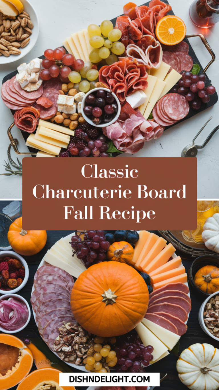 Classic Charcuterie Board Fall Recipe
