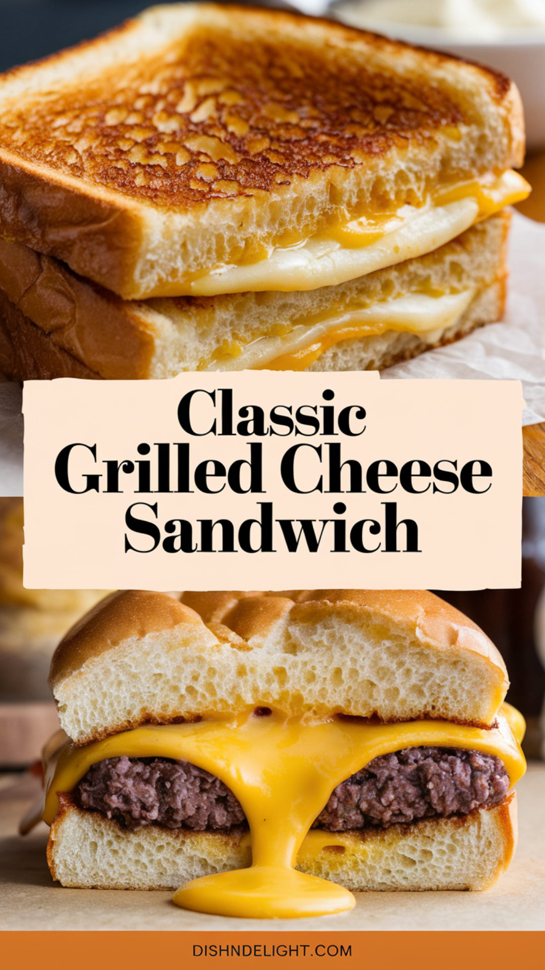 Classic Grilled Cheese Sandwich