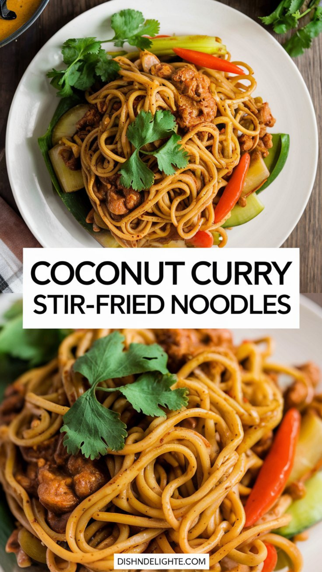 Coconut Curry Stir-Fried Noodles Recipe Coconut Curry Stir-Fried Noodles Recipe