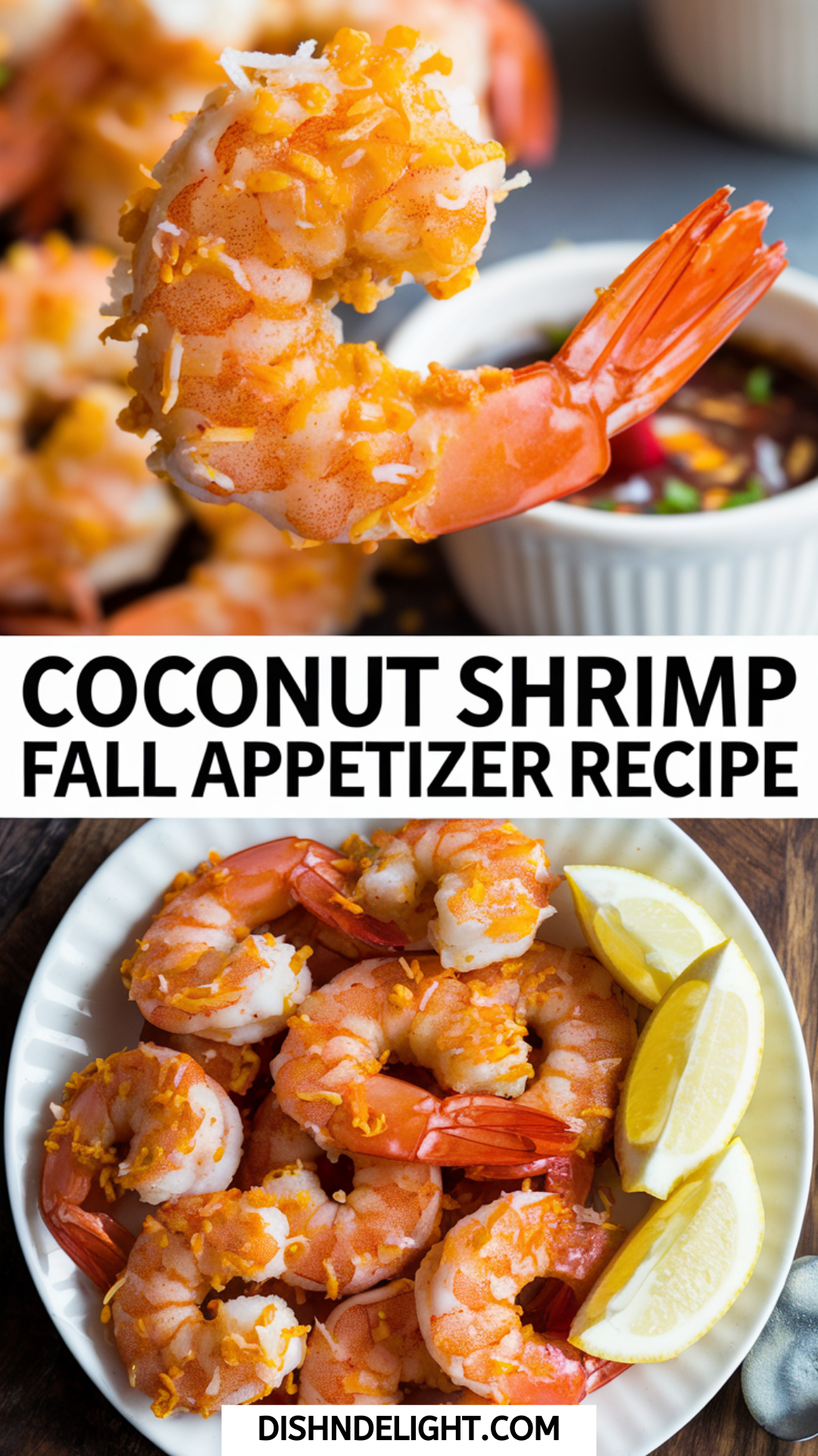 Coconut Shrimp Fall Appetizer Recipe