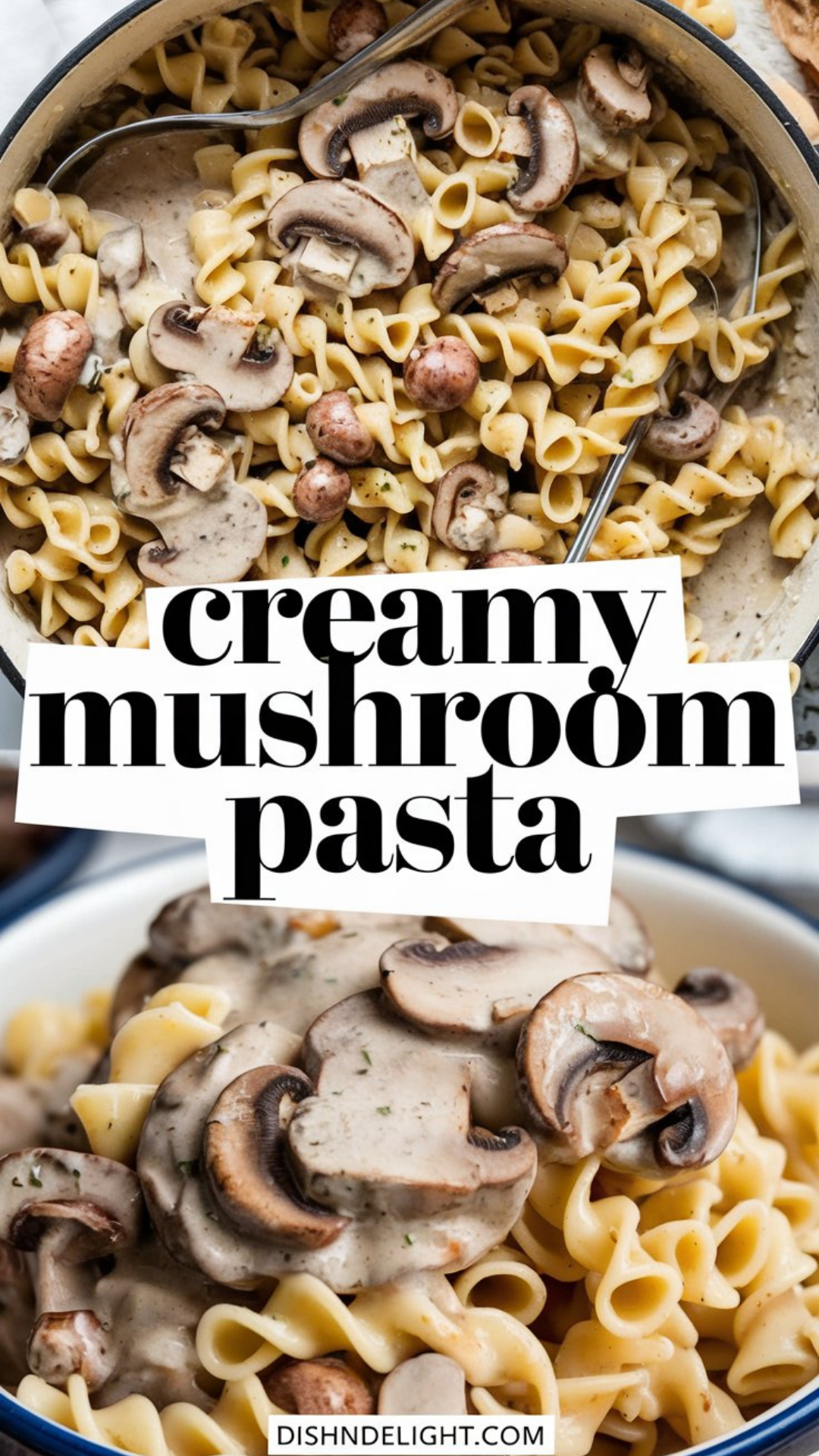 Creamy Mushroom Pasta