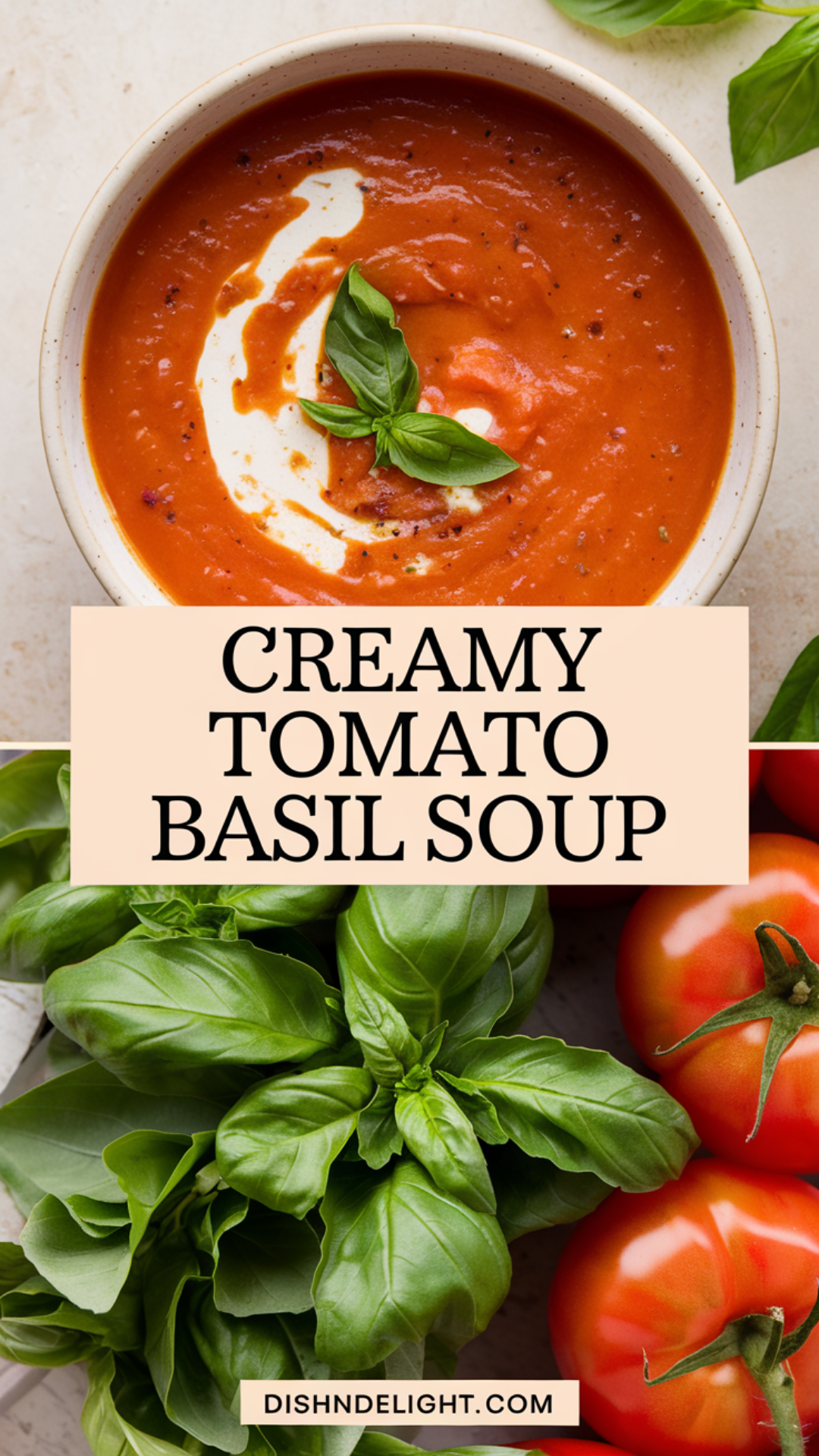 Creamy Tomato Basil Soup Creamy Tomato Basil Soup