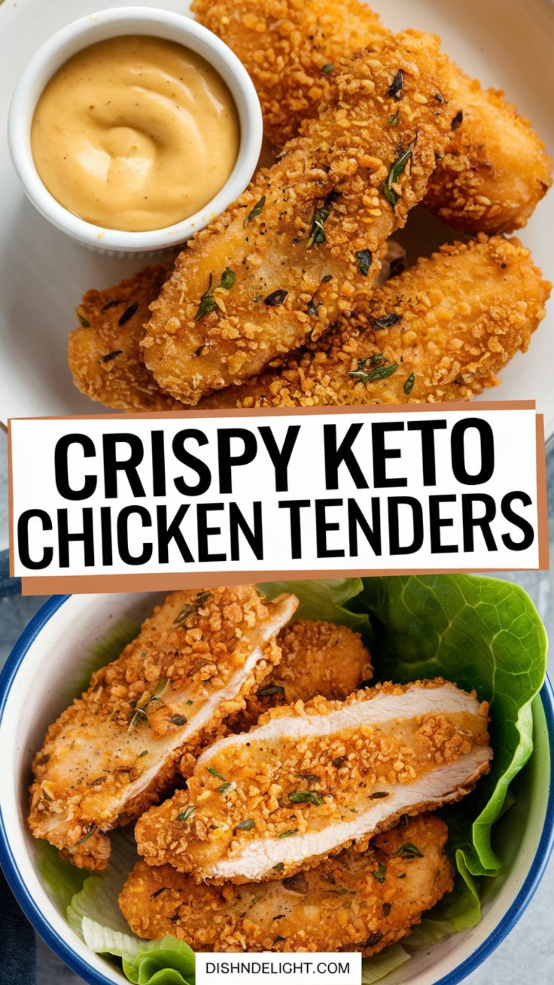 Crispy Keto Chicken Tenders