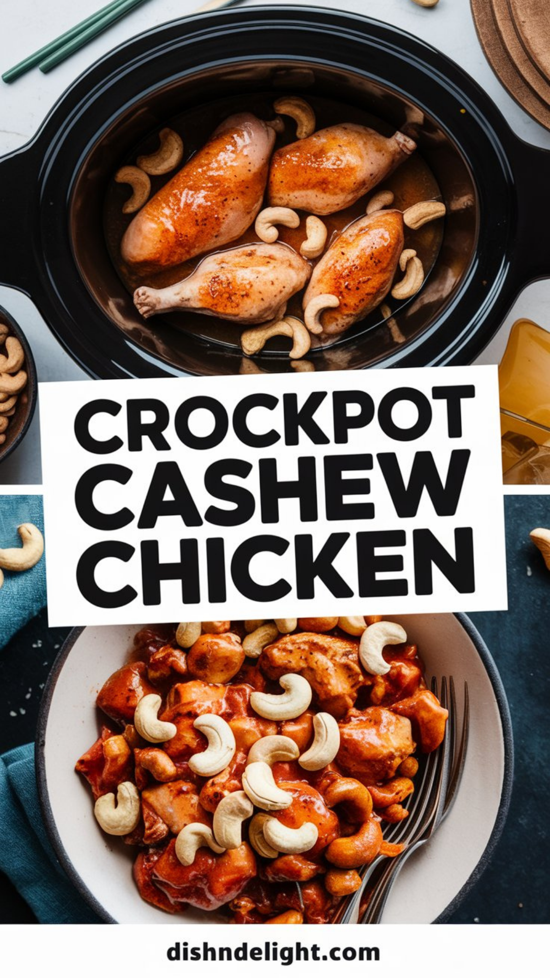 Crockpot Cashew Chicken Recipe
