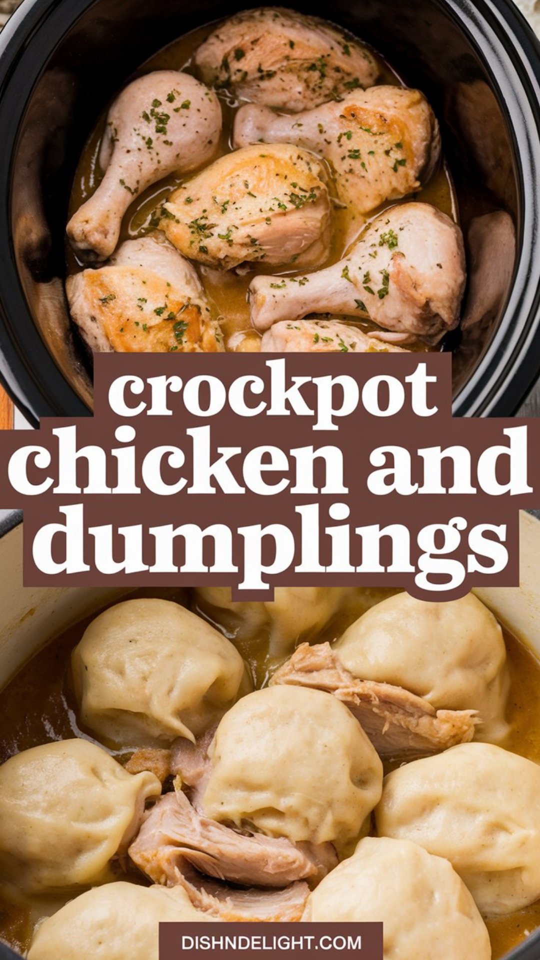 Crockpot Chicken and Dumplings Recipe