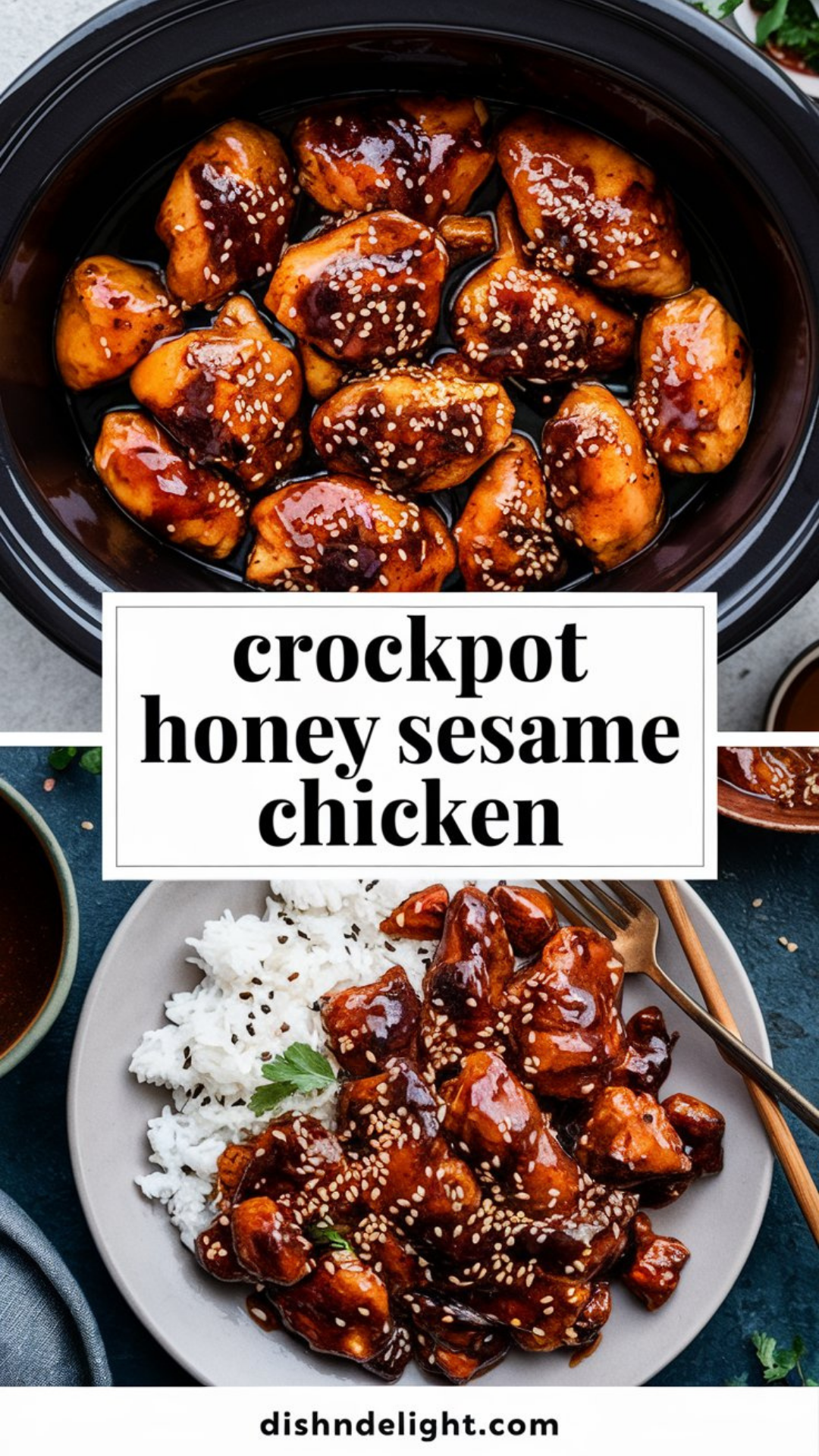 Crockpot Honey Sesame Chicken Recipe