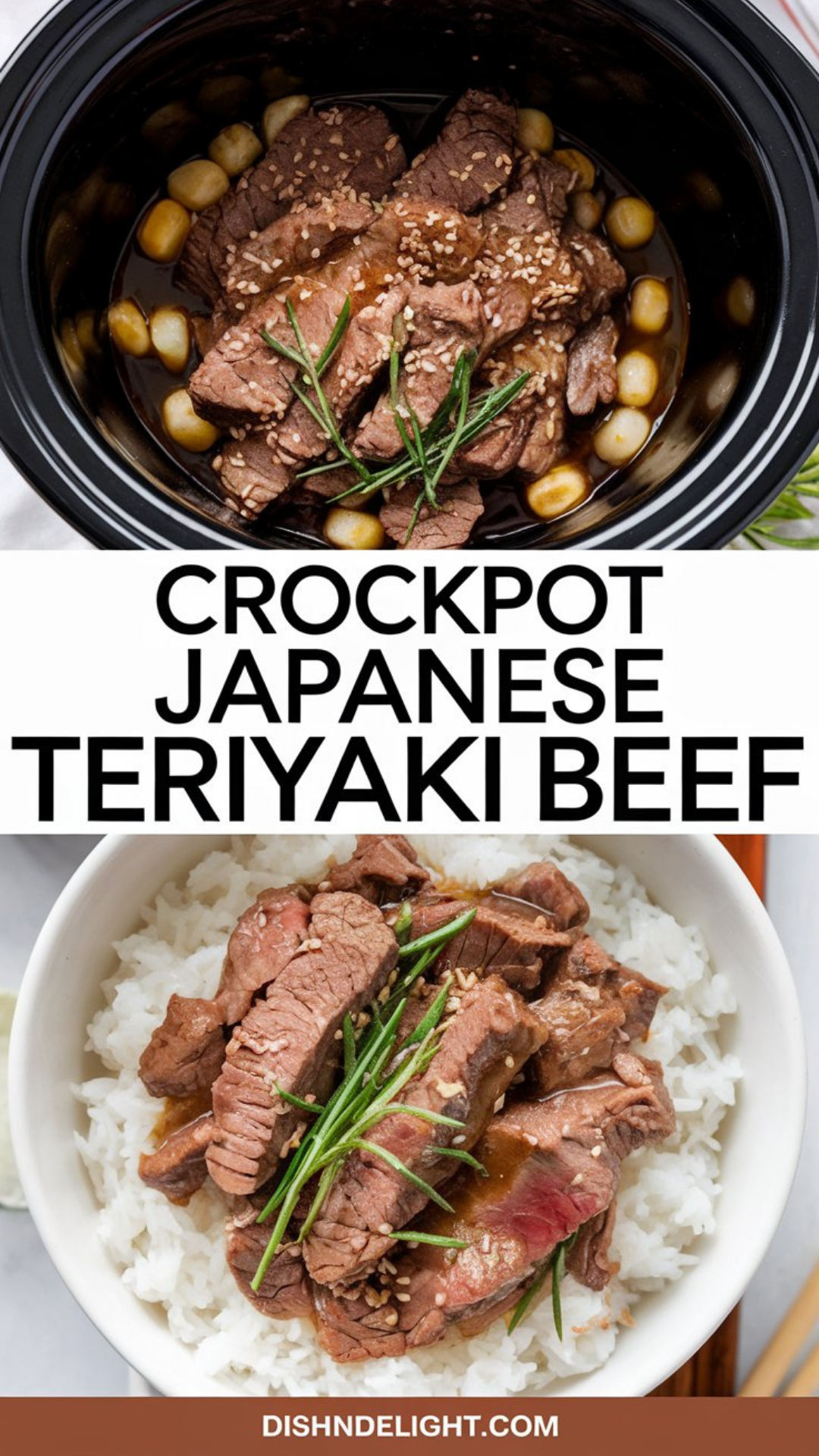 Crockpot Japanese Teriyaki Beef Recipe