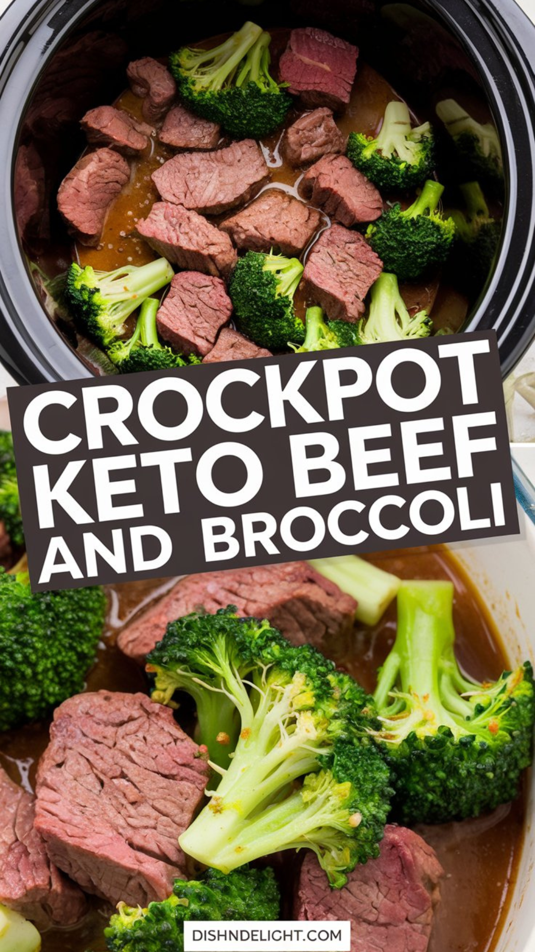 Crockpot Keto Beef and Broccoli