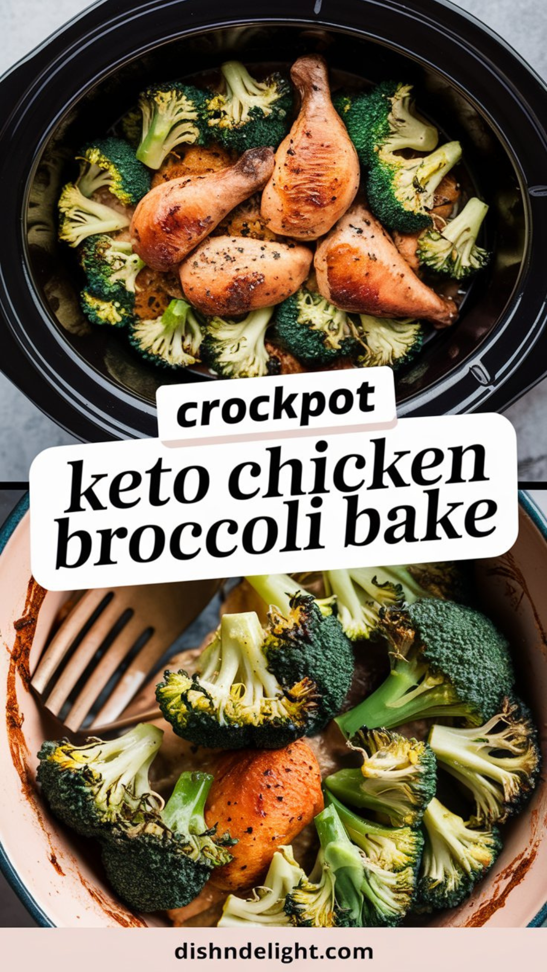 Crockpot Keto Chicken Broccoli Bake Crockpot Keto Chicken Broccoli Bake