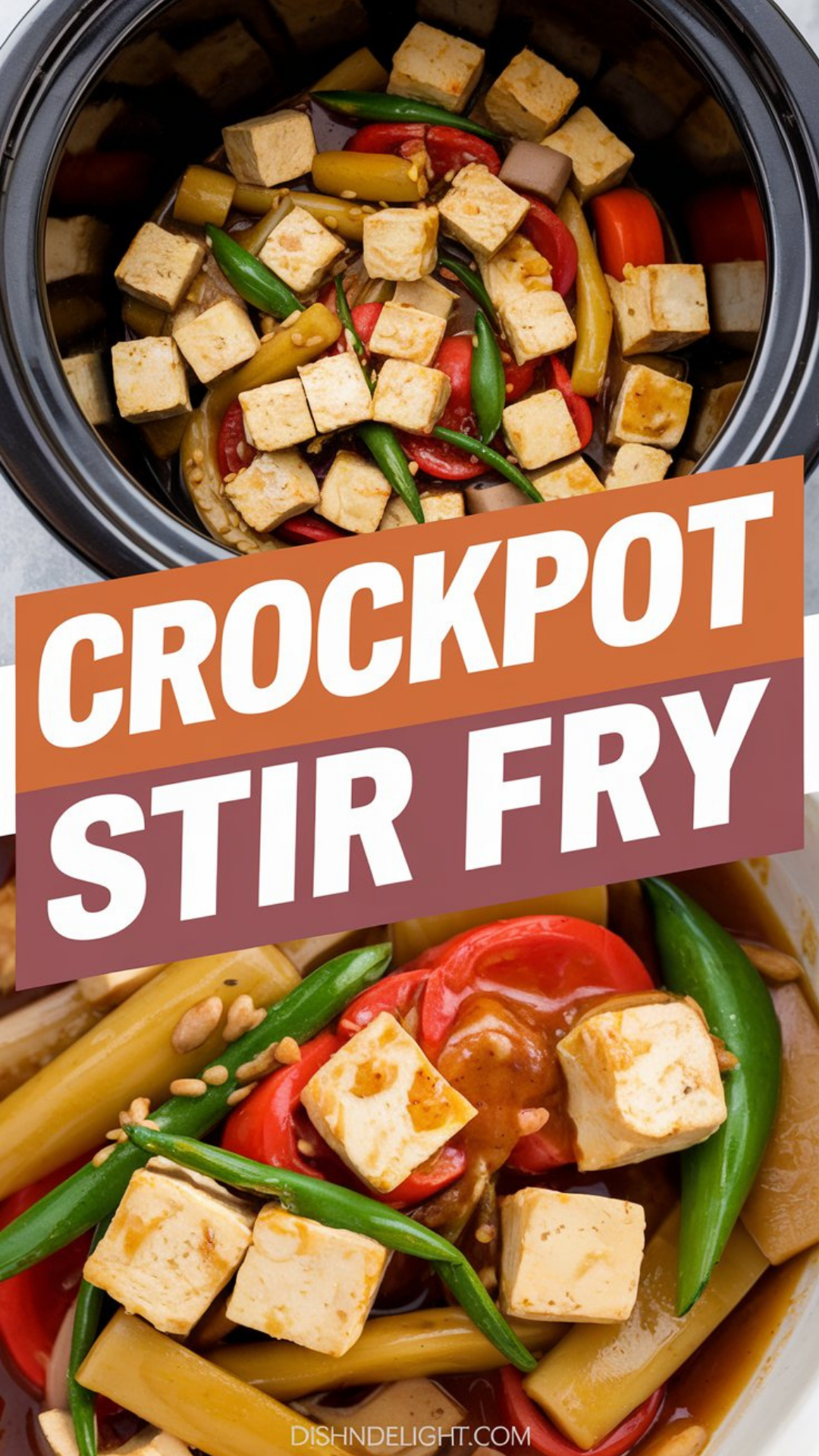 Crockpot Tofu Stir Fry Recipe