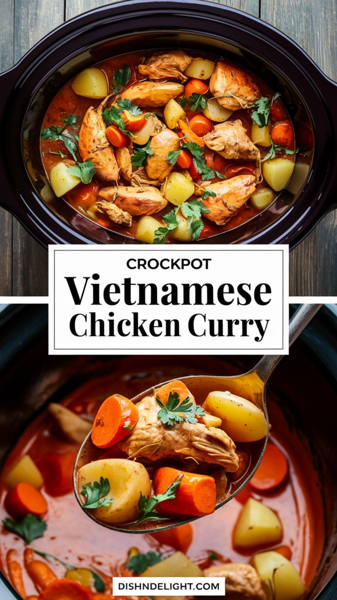 Crockpot Vietnamese Chicken Curry Recipe