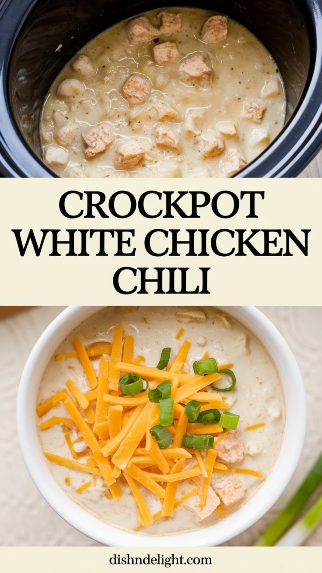 Crockpot White Chicken Chili Recipe