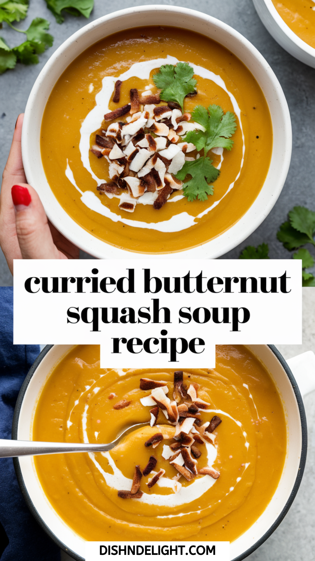 Curried Butternut Squash Soup Recipe