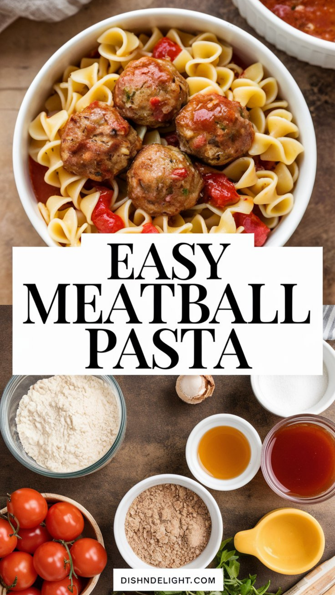 Easy Meatball Pasta Recipe Easy Meatball Pasta Recipe