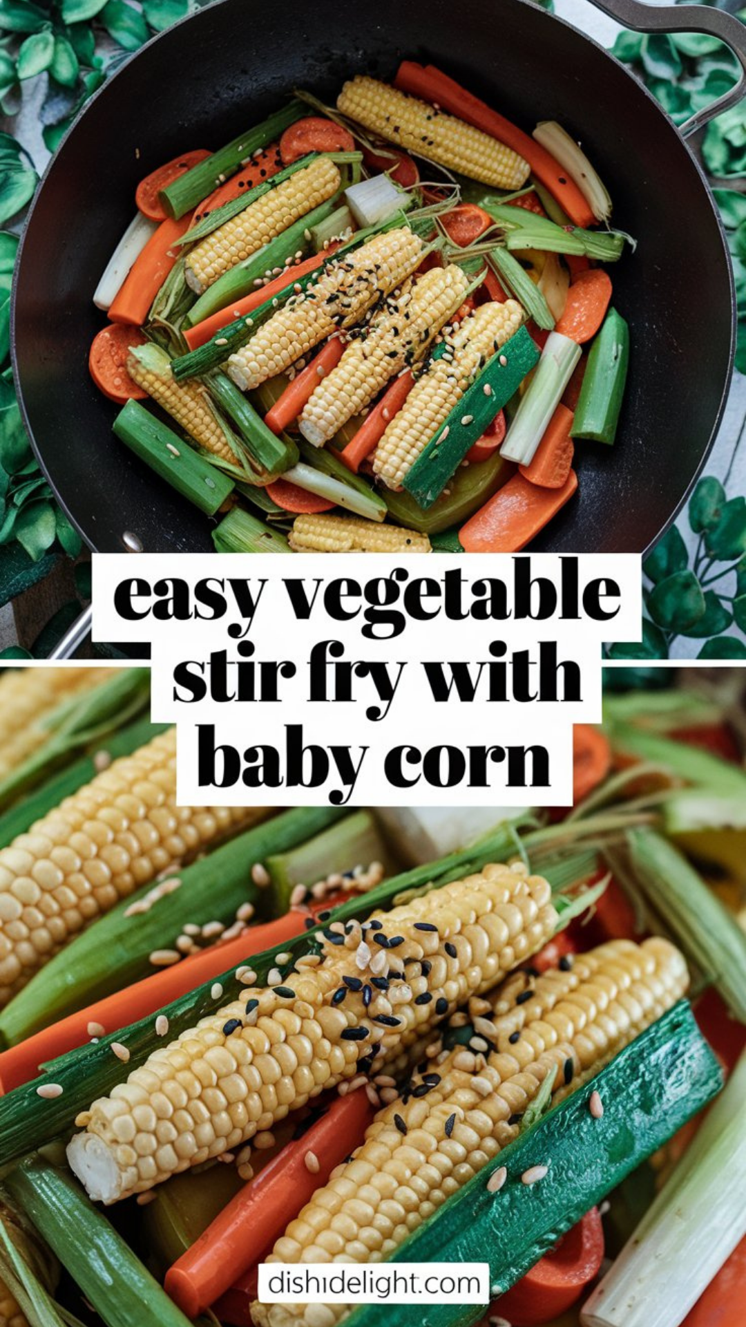 Easy Vegetable Stir Fry with Baby Corn Recipe