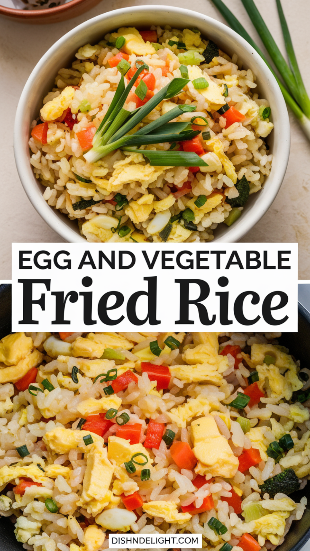 Egg and Vegetable Fried Rice Egg and Vegetable Fried Rice