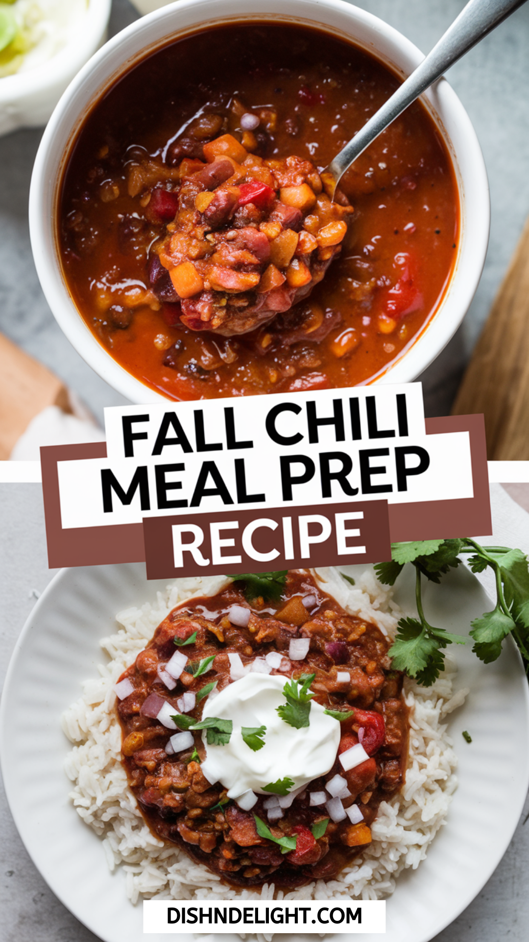 Fall Chili Meal Prep Recipe