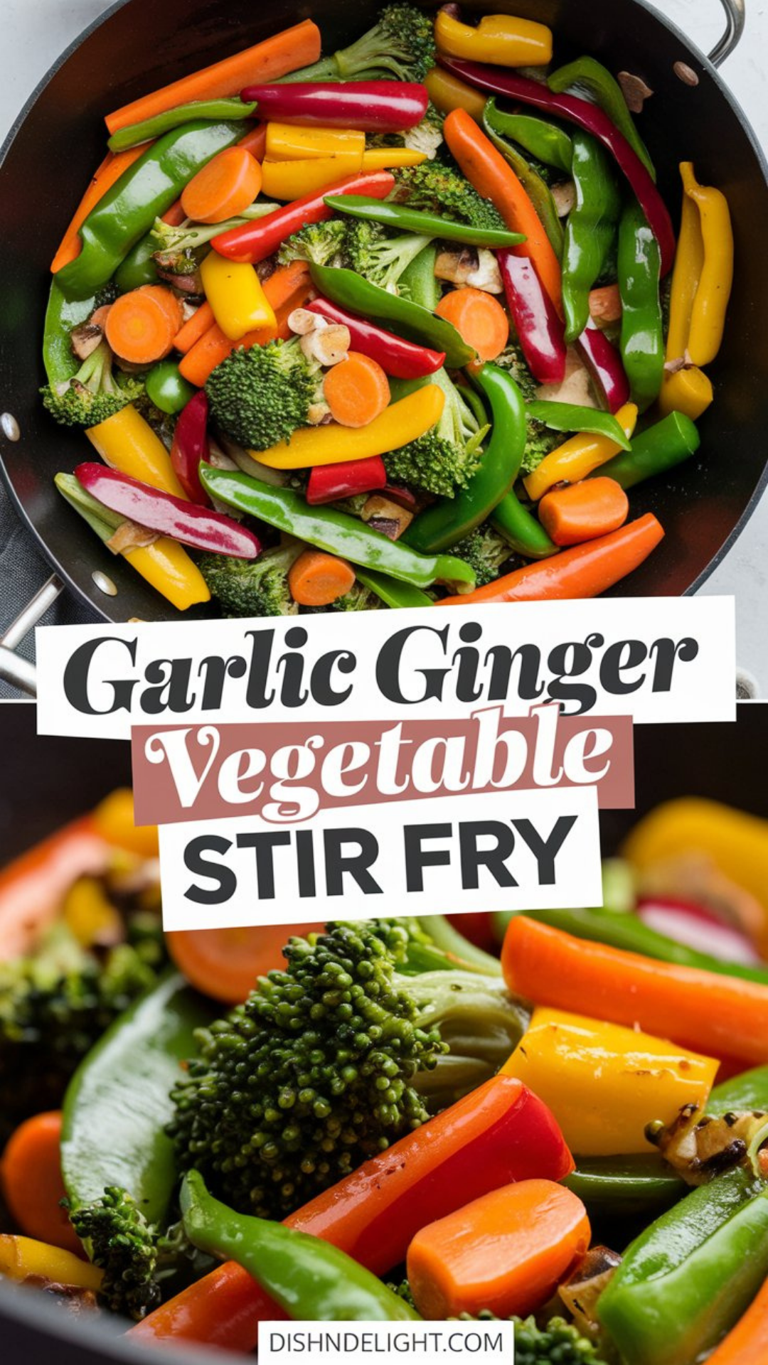 Garlic Ginger Vegetable Stir Fry Recipe