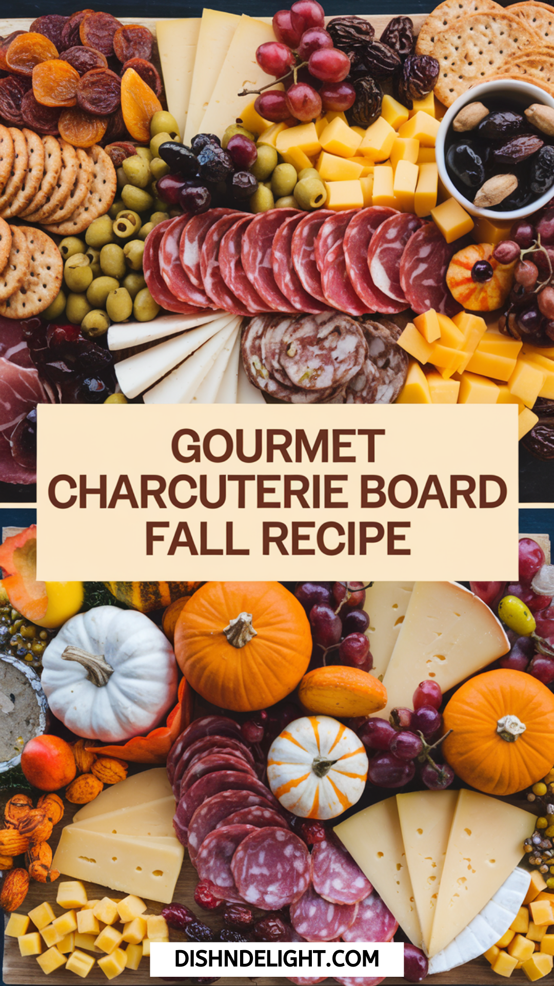 Gourmet Charcuterie Board Fall Recipe