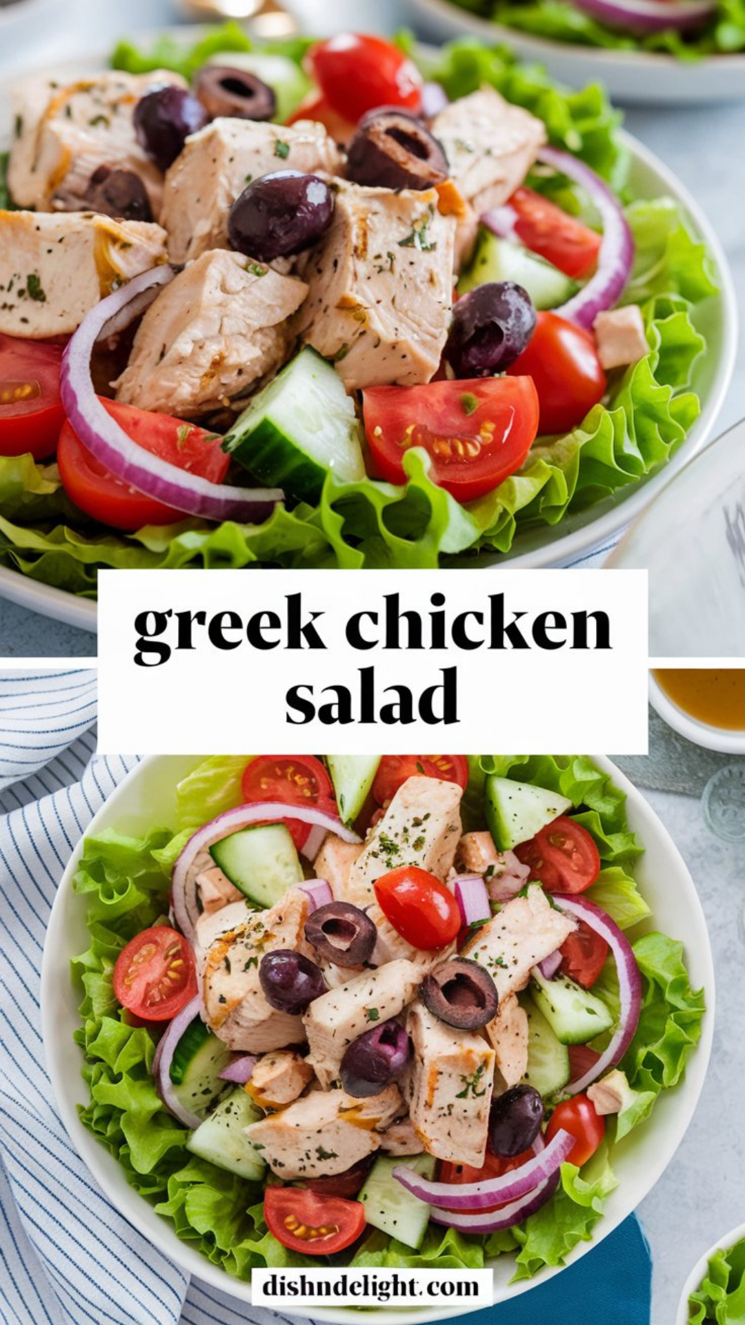 Greek Chicken Salad Recipe