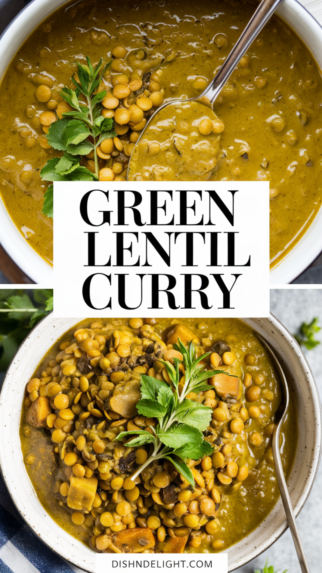 Green Lentil Curry Recipe