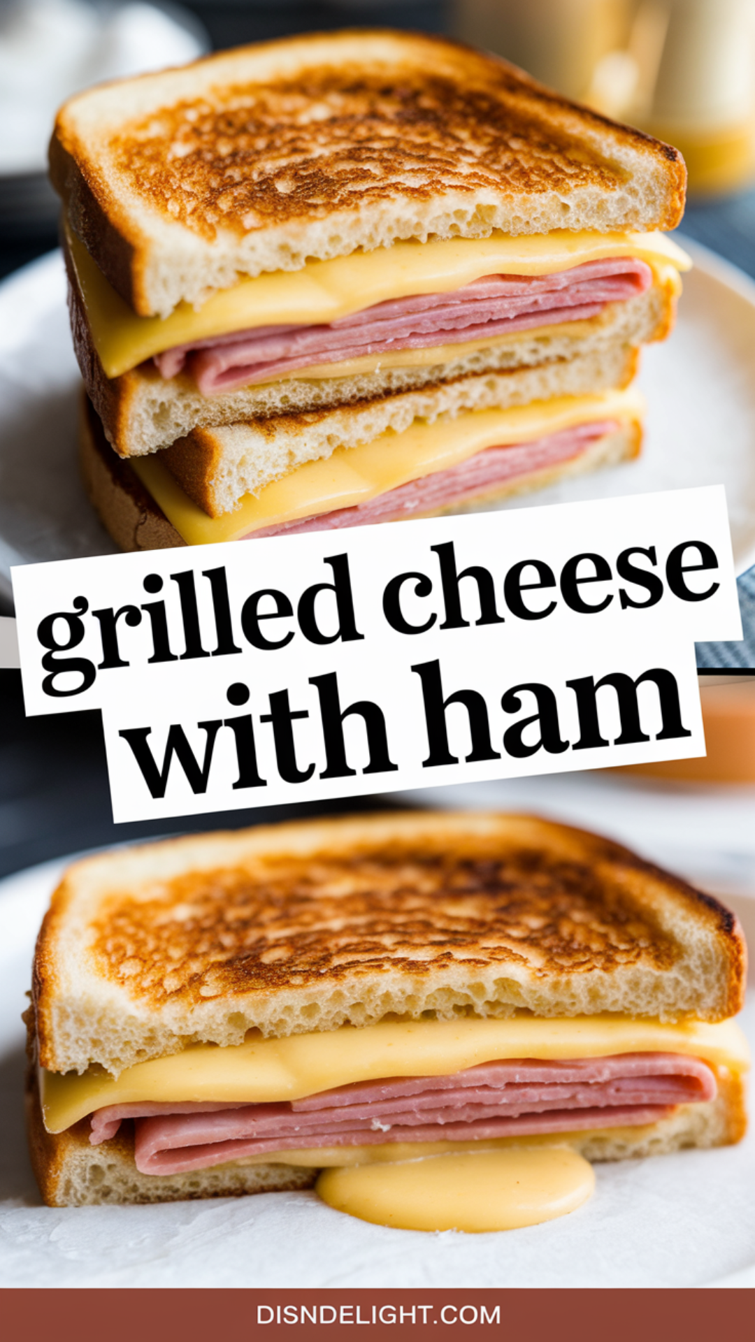 Grilled Cheese with Ham Grilled Cheese with Ham