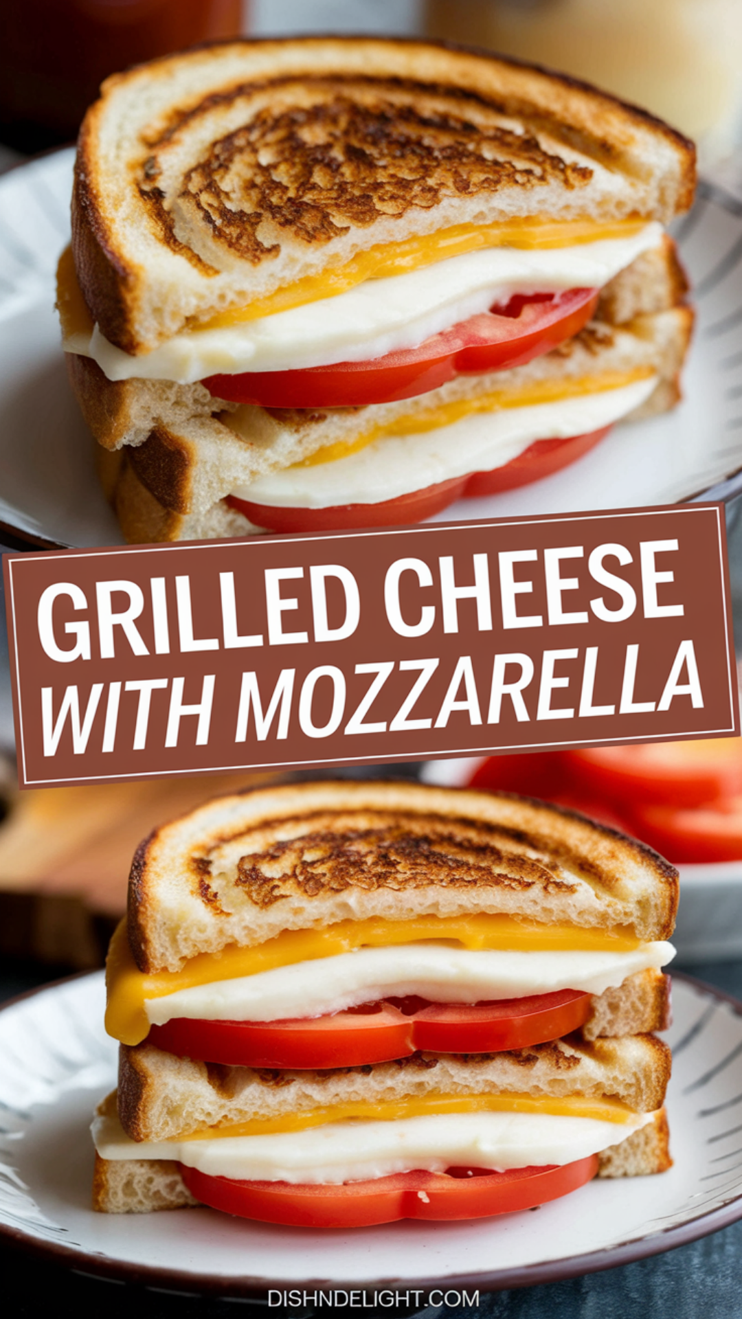 Grilled Cheese with Mozzarella Grilled Cheese with Mozzarella