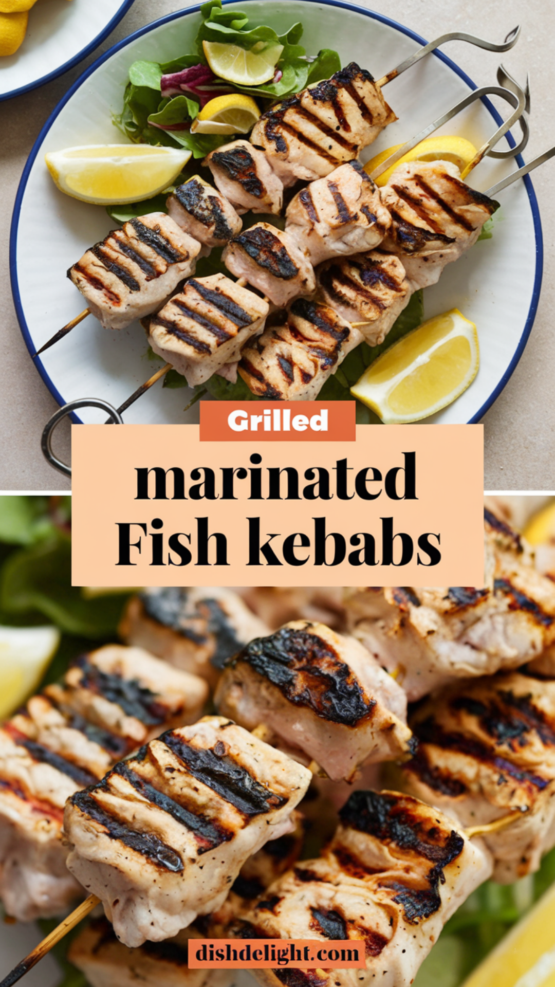 Grilled Marinated Fish Kebabs Recipe Grilled Marinated Fish Kebabs Recipe